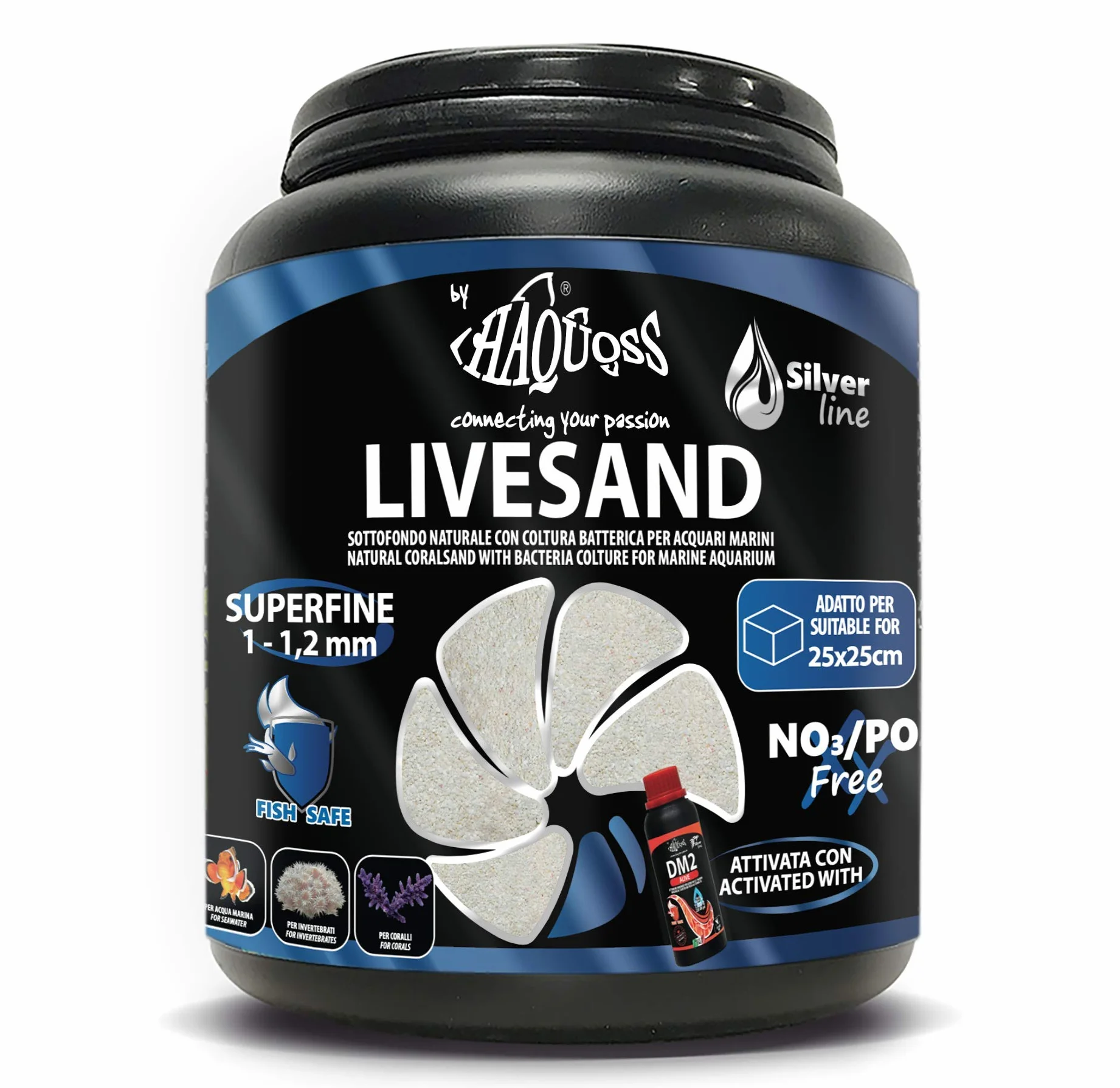 Haquoss Live Sand, 3.6 kg