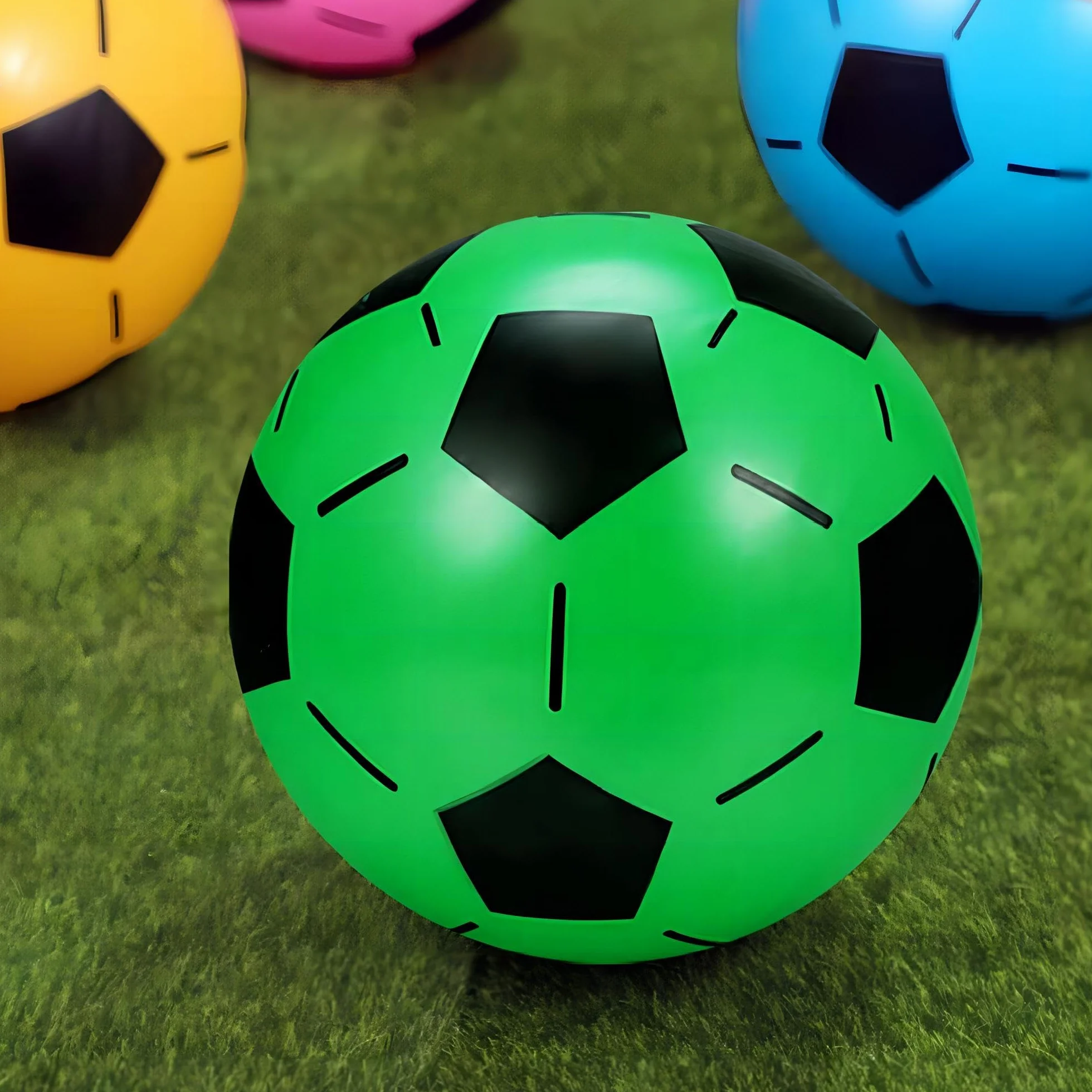 Palloncini da calcio in plastica 20 cm 12 pezzi