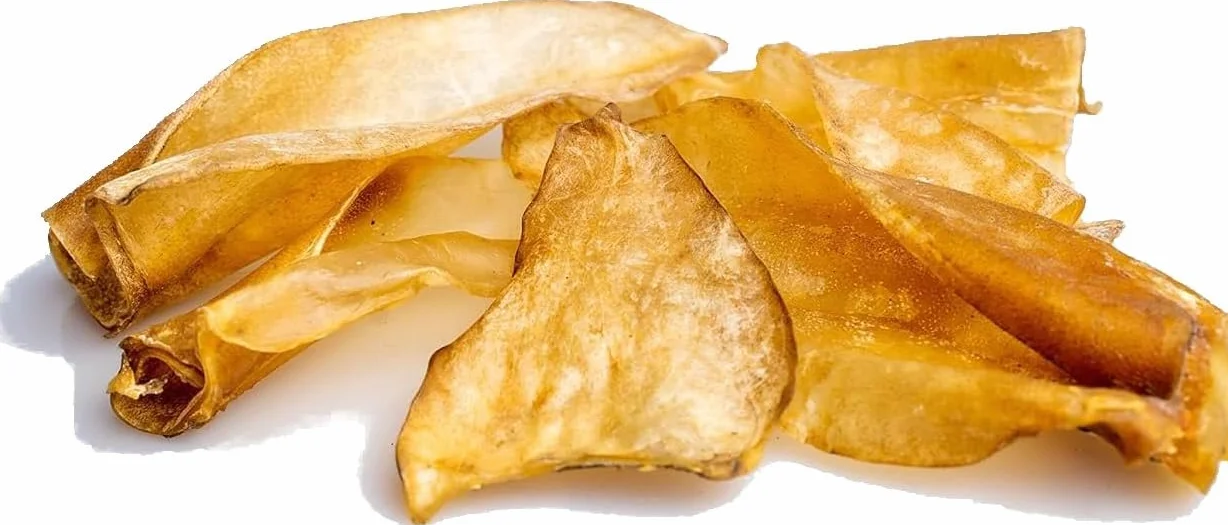 Orecchie di manzo essiccate Natural Small, bocconcino, snack, 100% manzo, per cani, senza guscio, delicatamente essiccato, alimento singolo, 7-15 g per orecchio di manzo, 50 pezzi