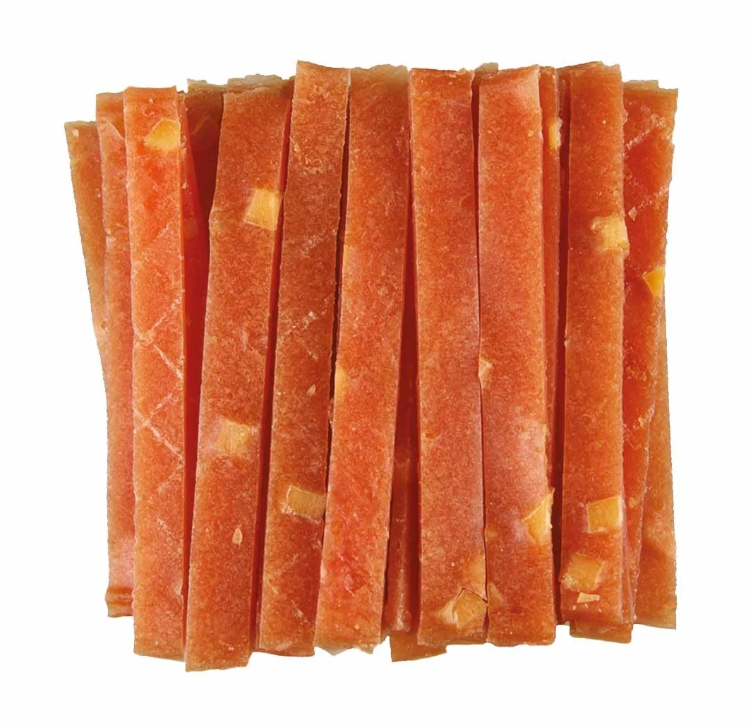 TRIXIE PREMIO strisce formaggio & pollo snack per cani – gustoso snack al pollo senza zuccheri aggiunti né glutine – senza cereali – premio per l'addestramento – 100 g