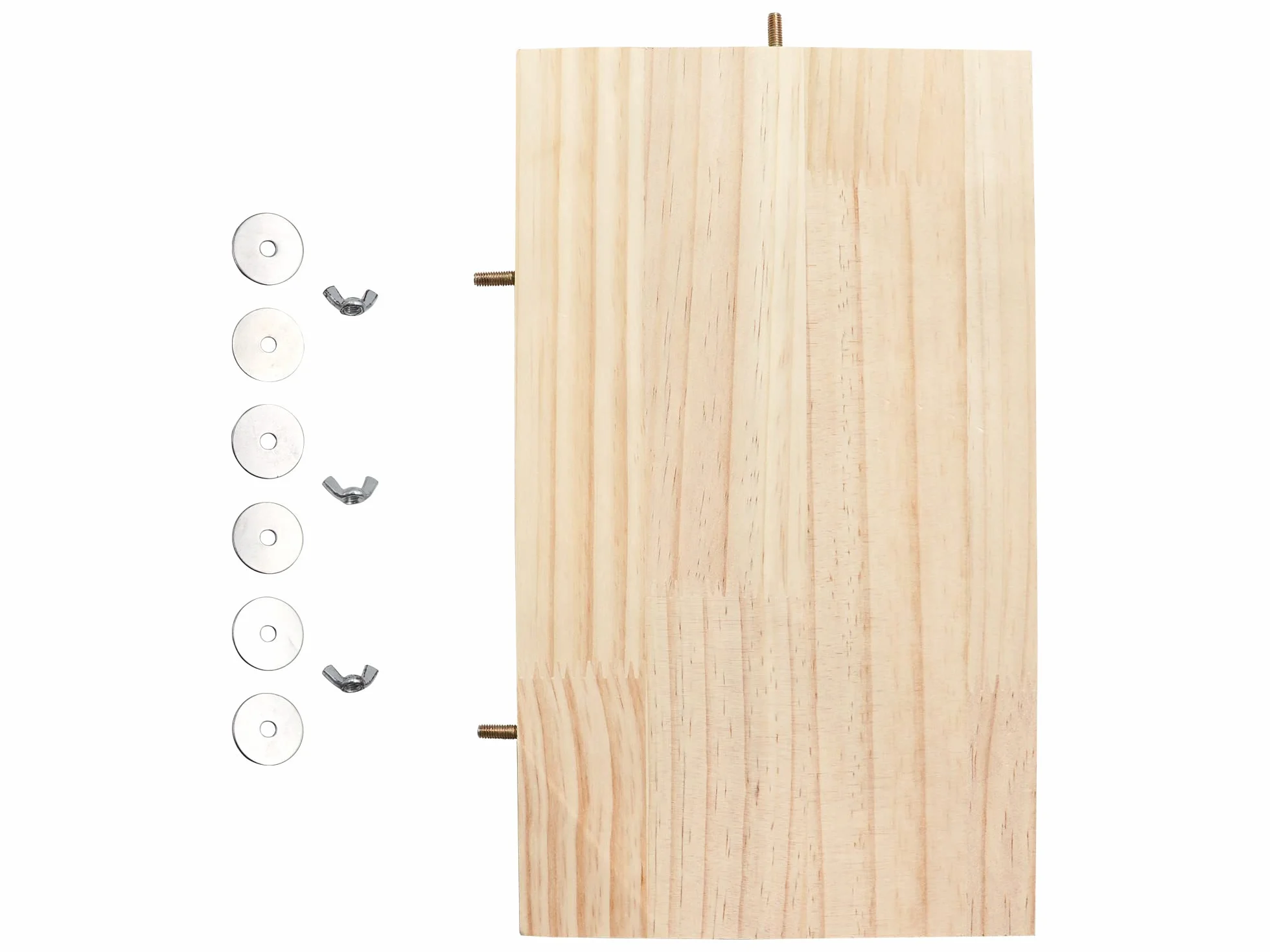 Piattaforma per Uccelli di Grandi Dimensioni 35 x 20 cm, Piattaforma in Legno Naturale per Arrampicata, Accessori per Gabbie di Piccoli Animali adatti a Pappagalli, Cocorite, Cacatua, Ratti, Criceti