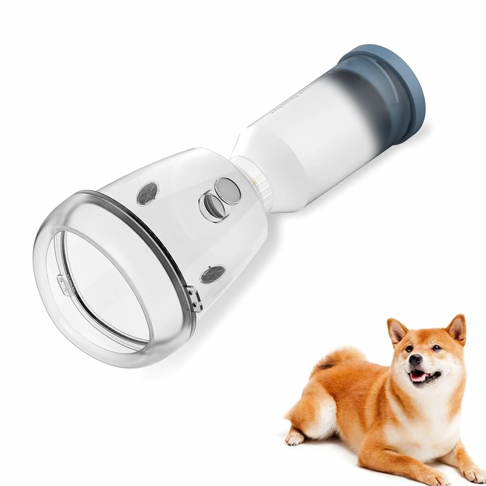 Guarnizione per Inalatore per Cani Taglia Media, Camera Aerosol con Maschera in Silicone per Primo Soccorso