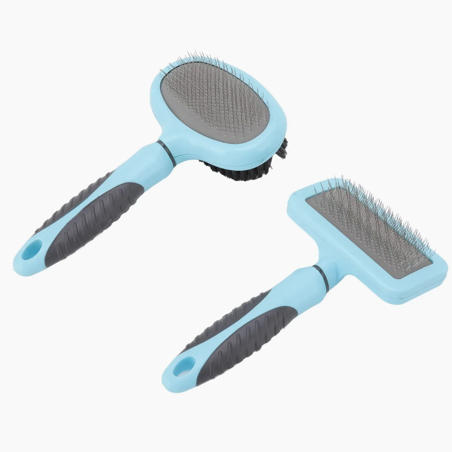 Set di Spazzole per Cani Kit di Deshedding Multifunzione 8 in 1 per Cani e Gatti a Pelo Lungo, Nylon e Acciaio Inossidabile, Include 8 Spazzole