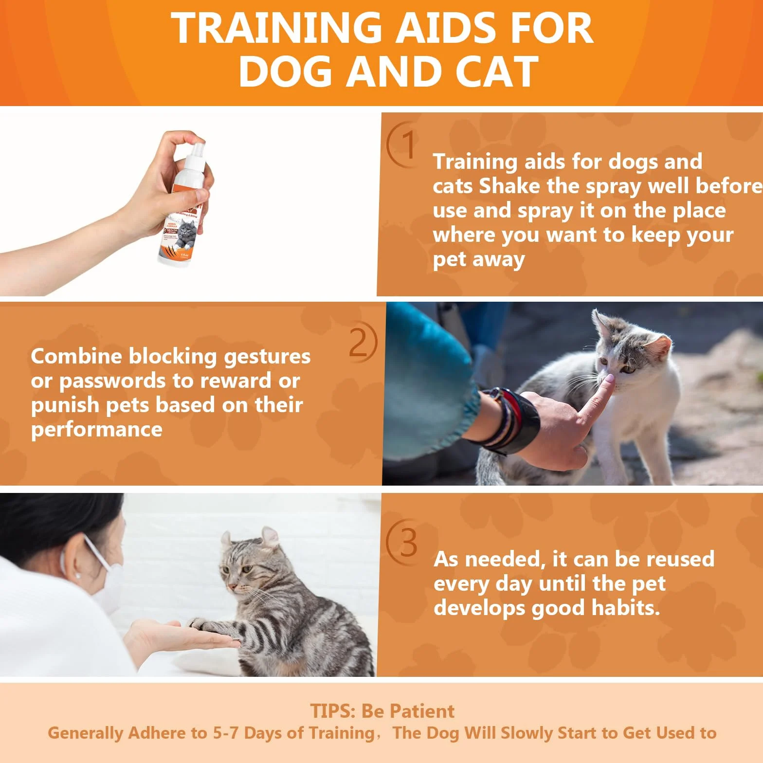 Repellente per Gatti, Repellente Gatti e Spray AntiGraffio per Gatti Divano,Dissuasore per Gatti&Cani per la Protezione del Divano del Pavimento dei Mobili-120 ML