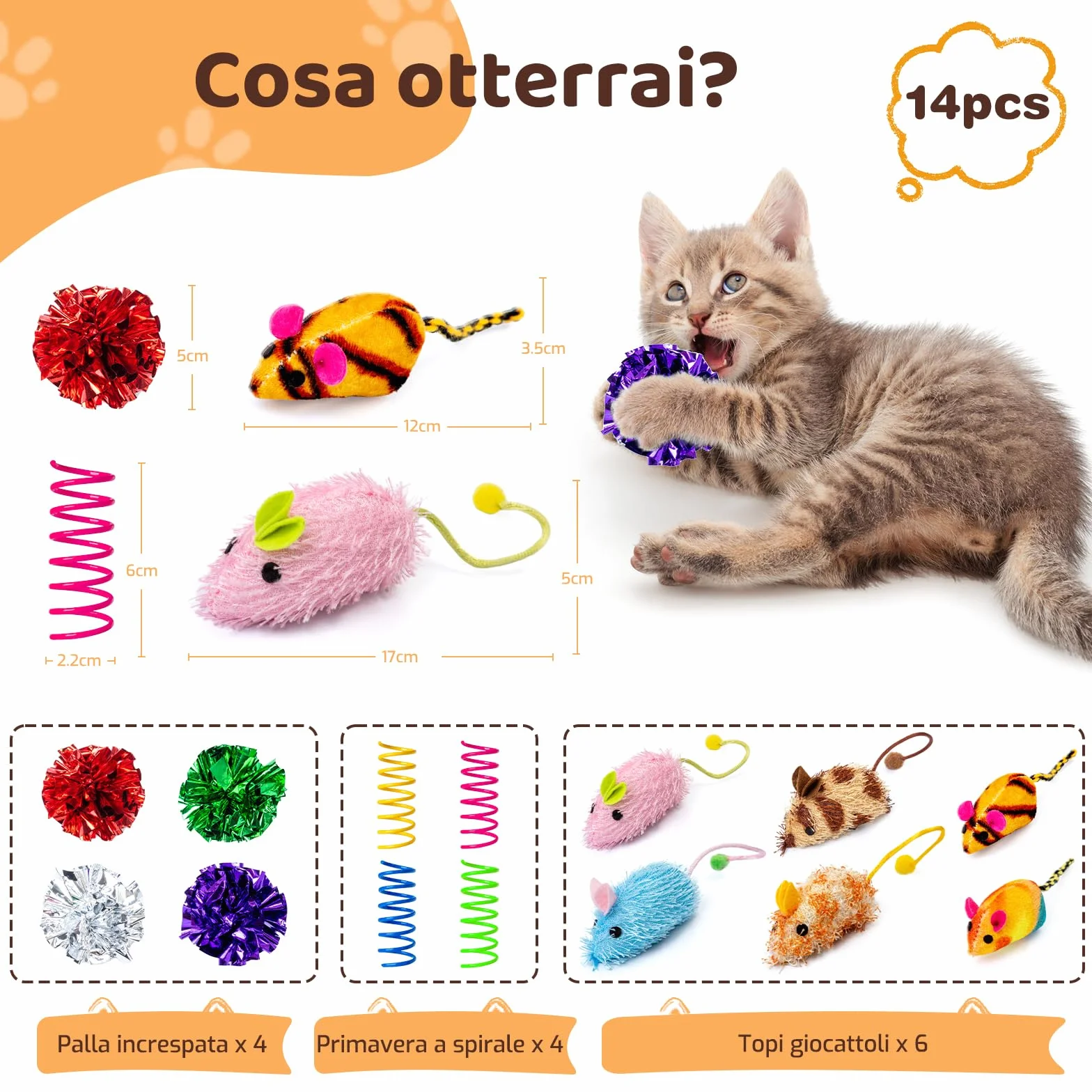 Giochi per gatti,Giocattoli Erba Gatta per Gatti,Sicuri e Divertenti,Forme Multiple