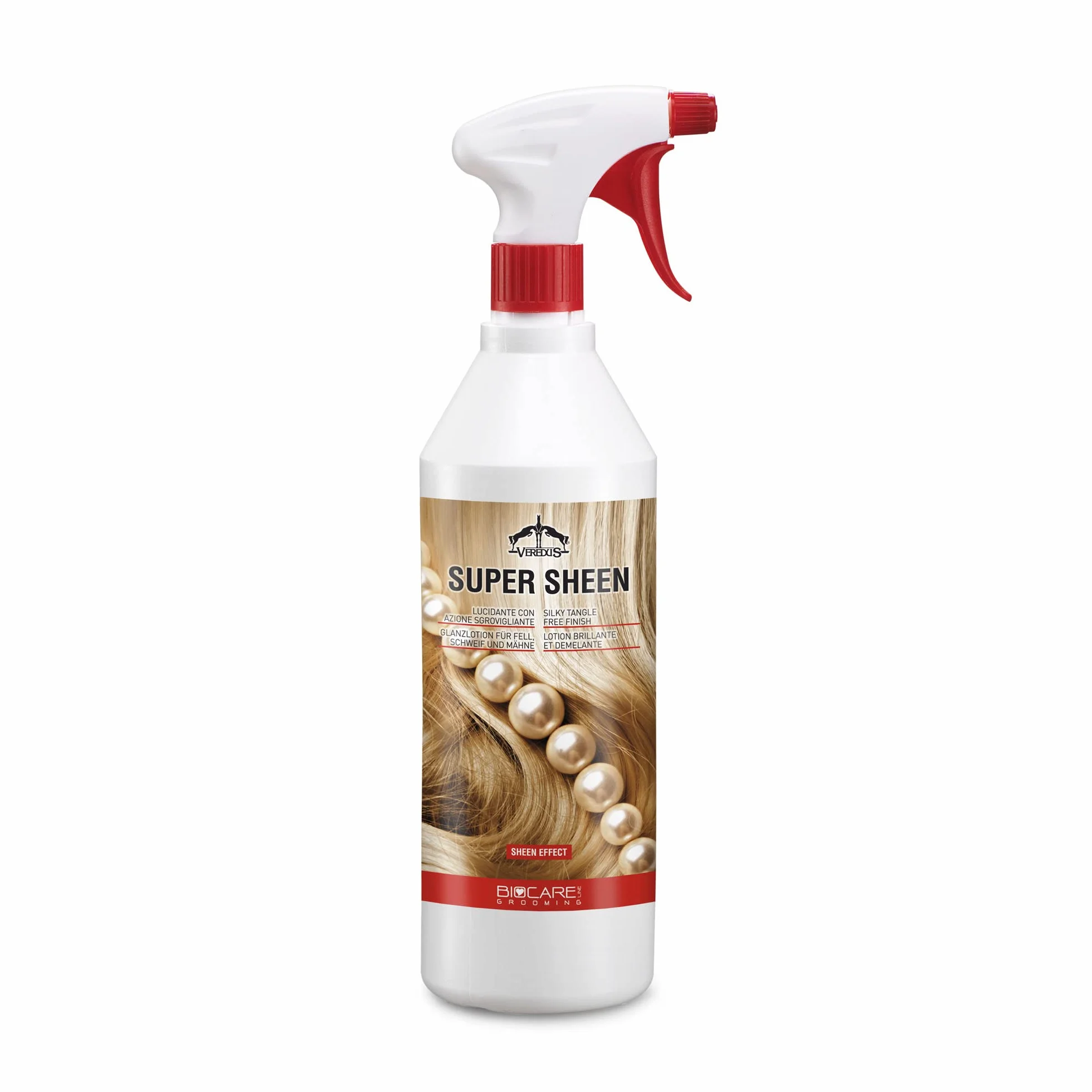 Veredus Super Sheen Spray Lucidante Sgrovigliante Per Cavalli 1000 Ml