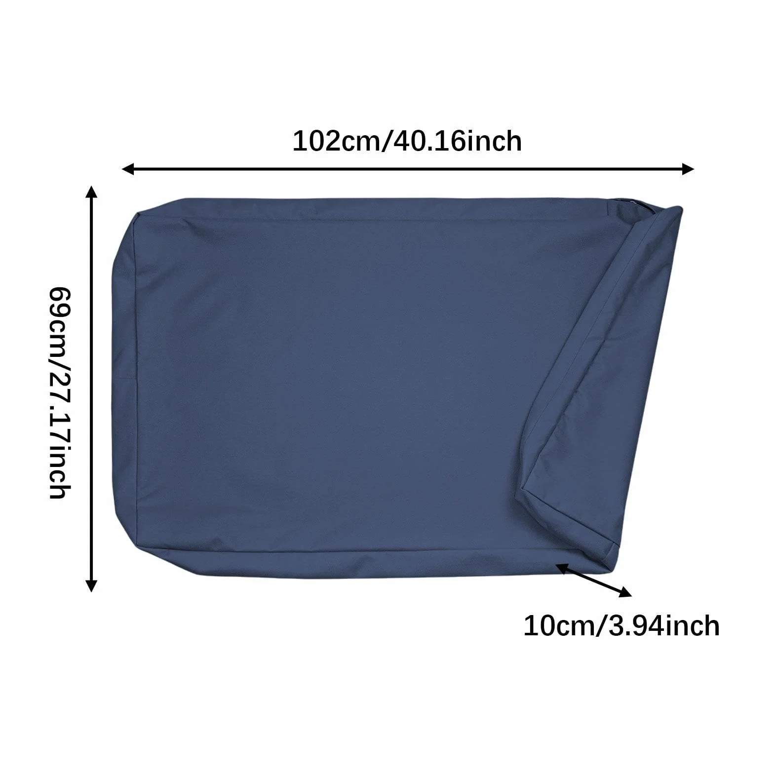 Gralara Copricuscino per cuccia per cani, riutilizzabile, per animali domestici e gatti, lavabile, impermeabile, di ricambio per cuccia per cani, 102 Cm X 69 Cm X 10