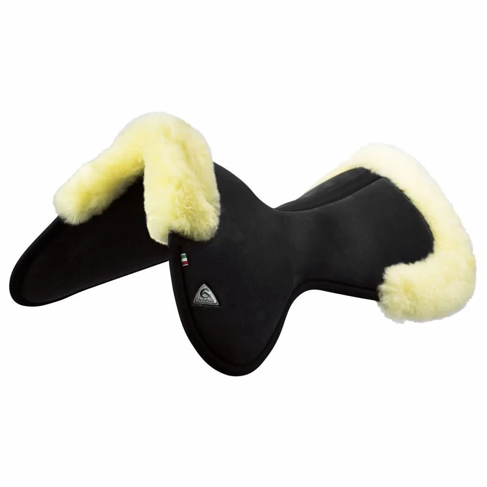 Acavallo Compensatore Close Contact in Memory Foam con Montone TUN, Bianco