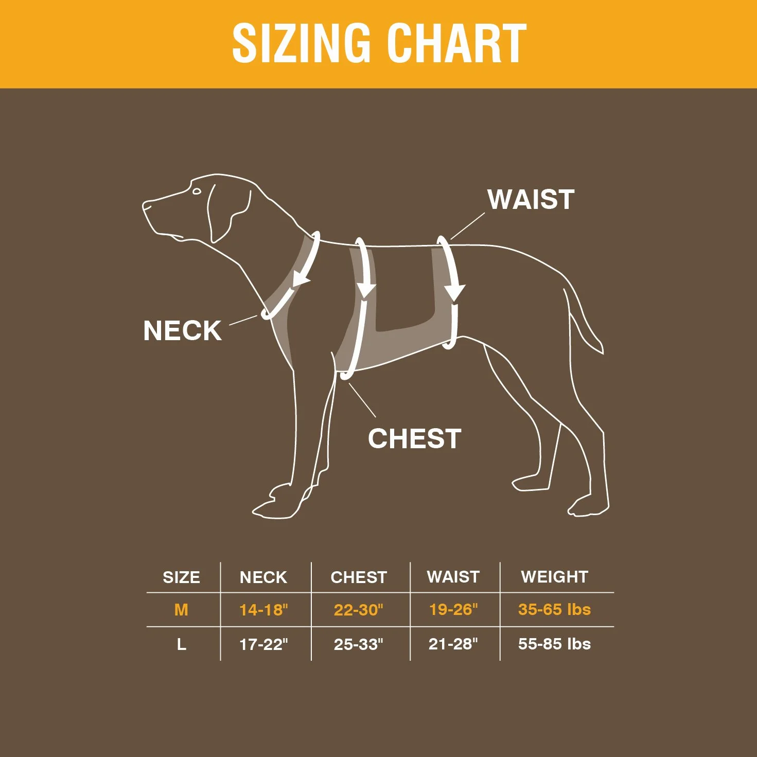 Browning Gilet di protezione per cani da caccia per cani, di sicurezza, arancione, taglia M