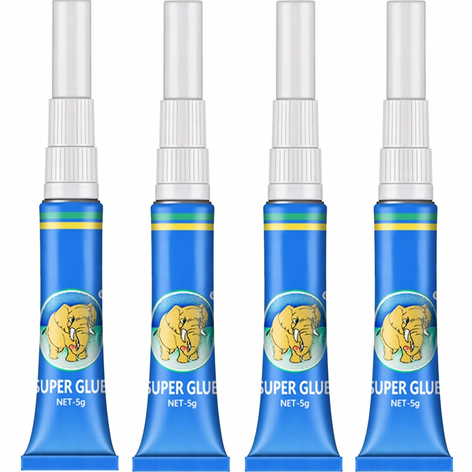 Colla per Acquario Silicone, 4 Pezzi, Super Colla per Fissaggio Coralli Rocce Legno Plastica Acqua Marina