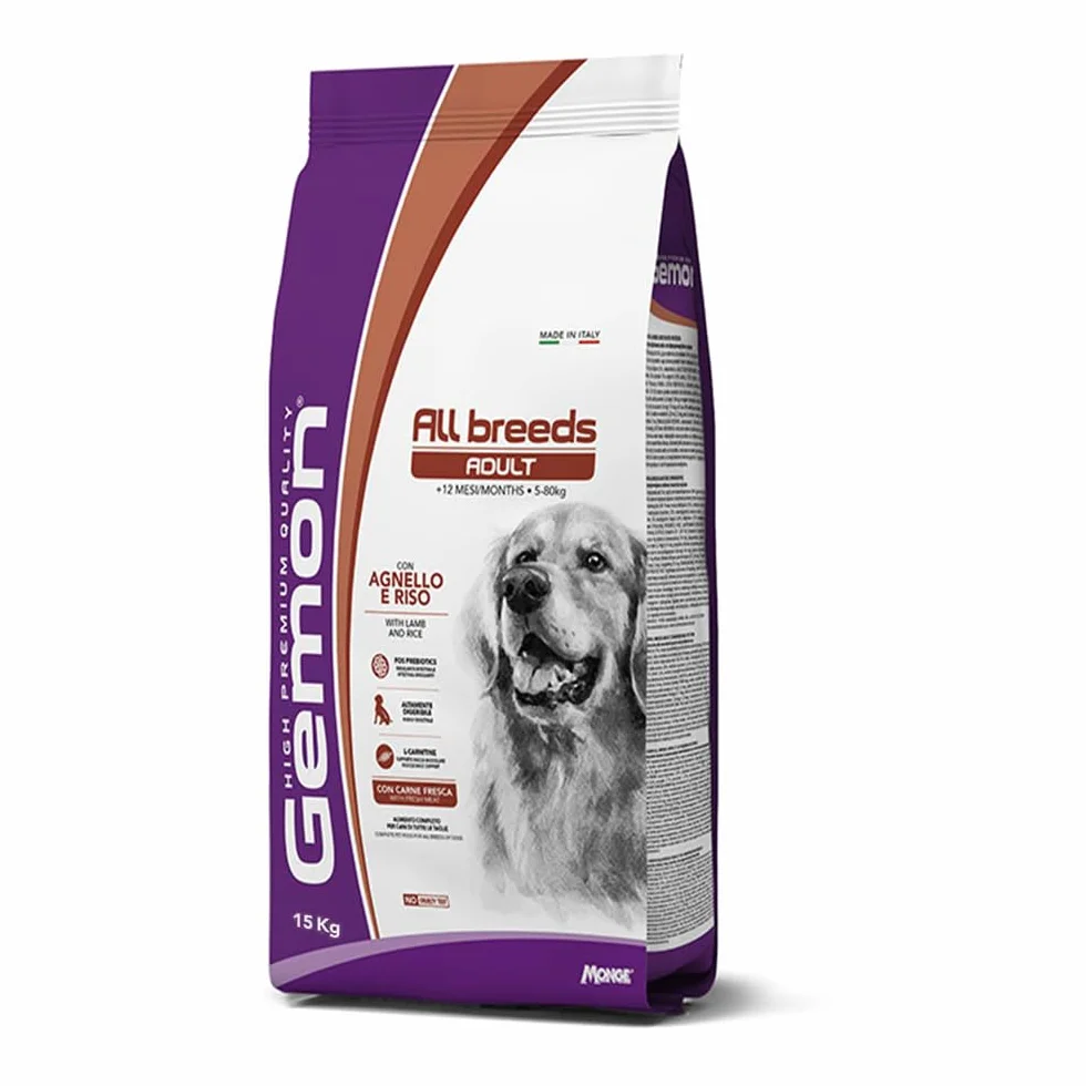Monge GEMON Medium Adult Agnello e Riso 15 kg