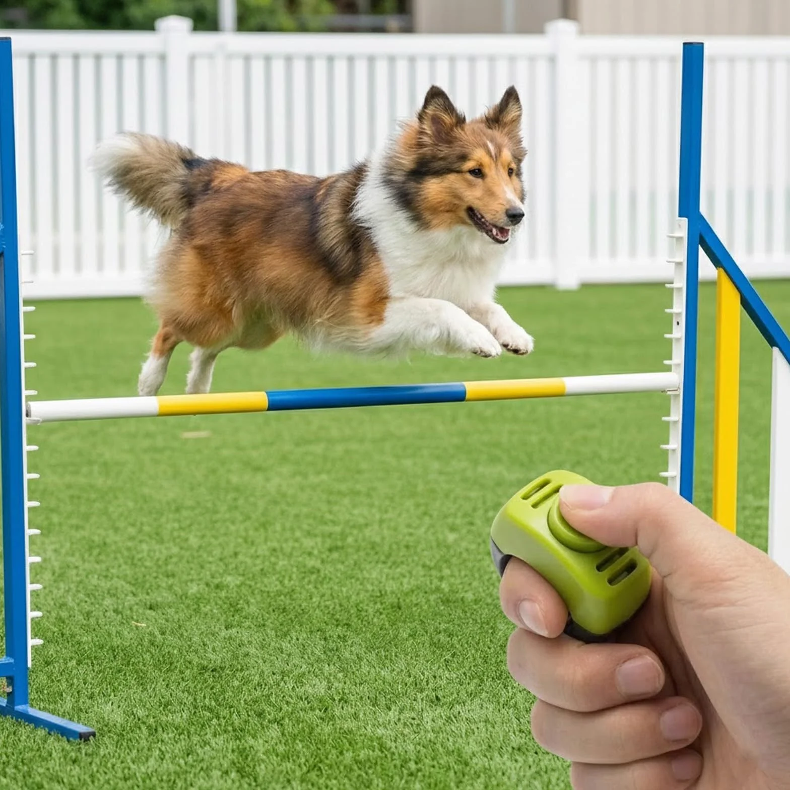 Confezione 4 Clicker per Dita per Cani (19mm/21mm), Pratico Clicker per Addestramento Cane Clicker Cat Clicker Dog per Addestramento di Cani, Gatti E Cavalli, Addestramento al Richiamo