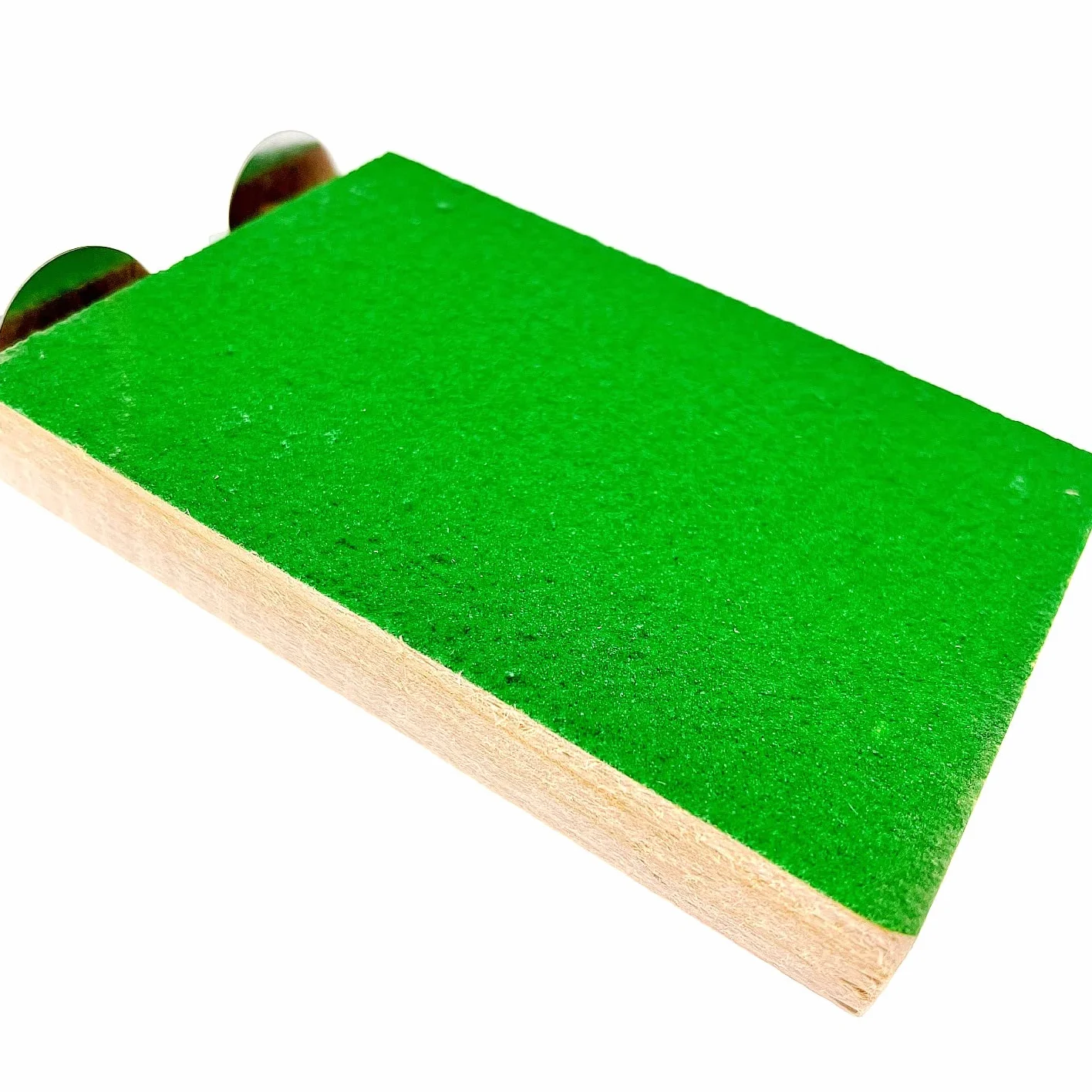 JZK Verde trespolo legno piatto per pappagalli, piattaforma pappagallo, posatoio limaunghie per pappagallino, canarini, calopsitte, piccioncini, criceti, gabbietta giocattolo per uccellini