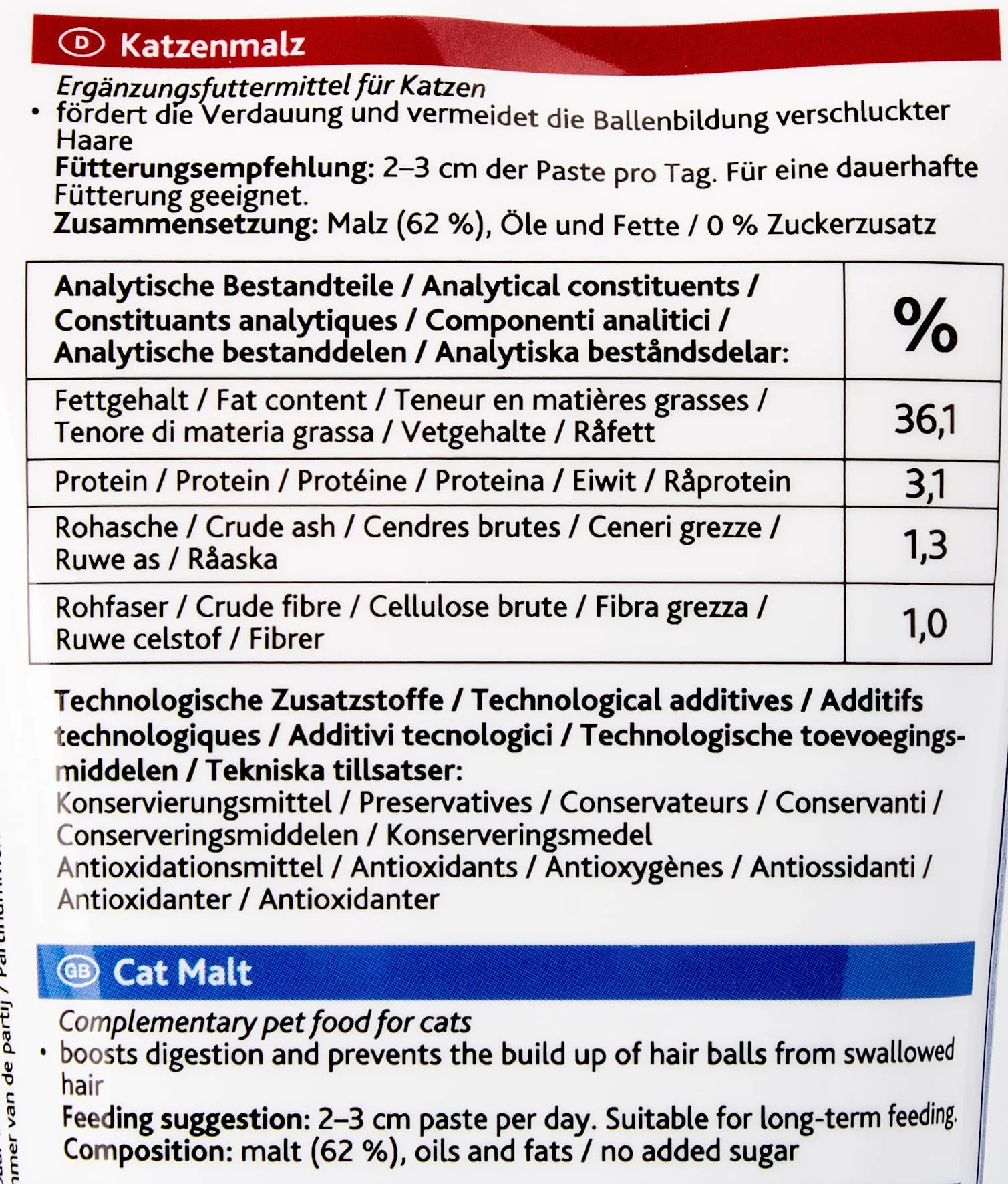 Trixie - Tubo di Malto di Gatto 240 g - TR-4222
