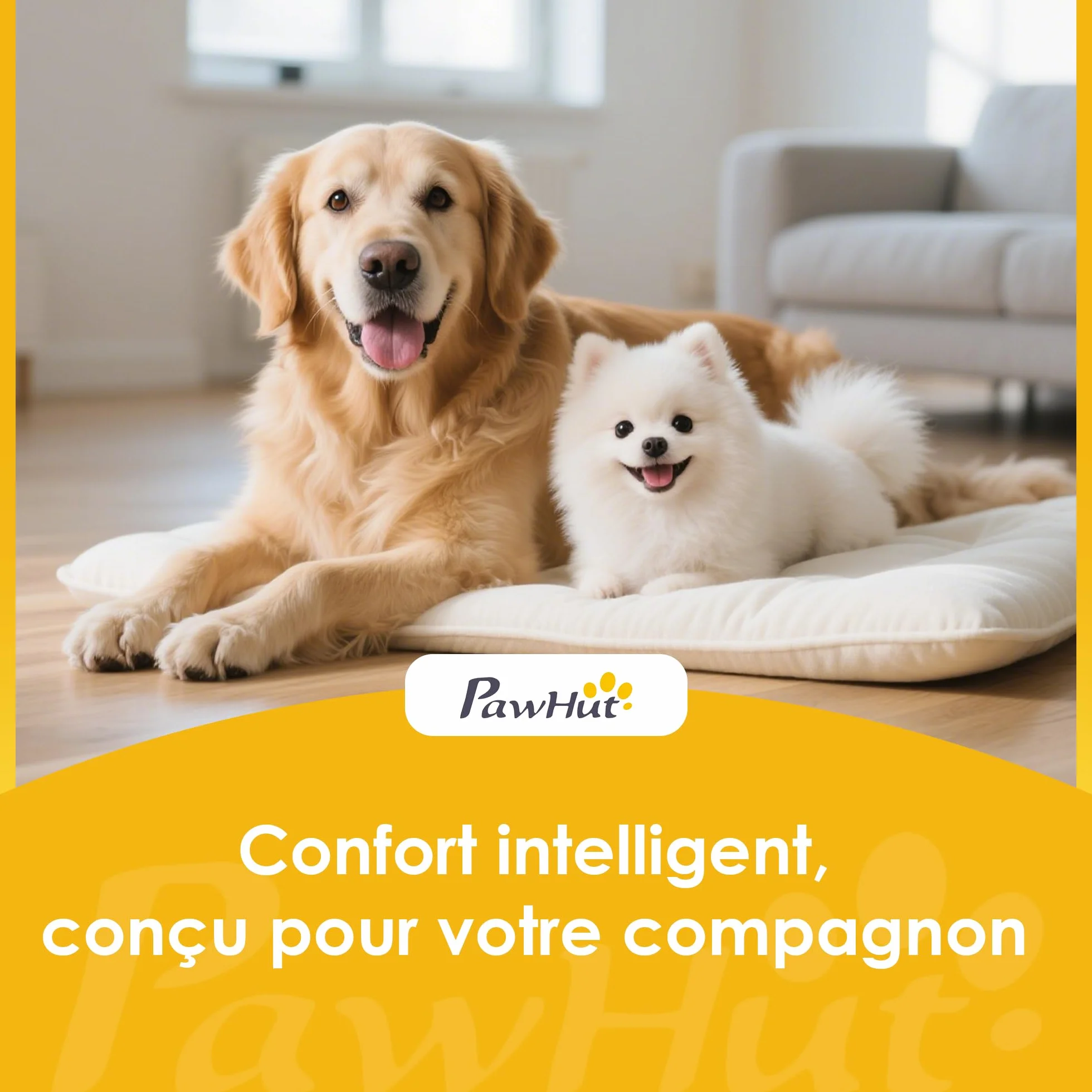 PawHut Divano per cani gatto Letto rialzato per cani con seduta in moquette fresca, braccioli e piedi, in morbido velluto, per animali domestici fino a 5 kg, 63 x 41 x 17 cm, verde