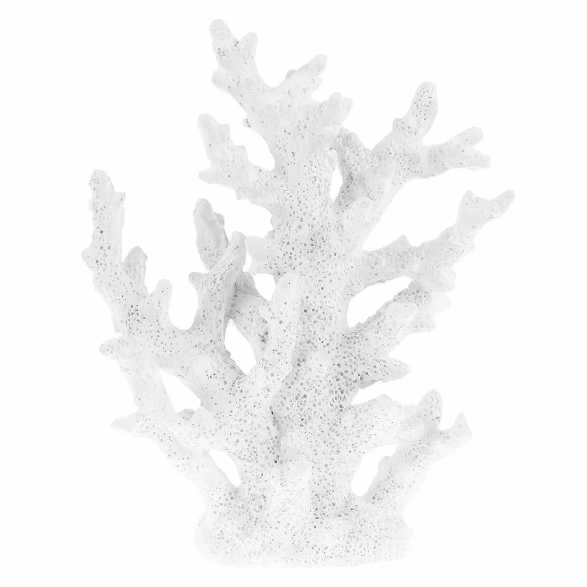 iplusmile Corallo Artificiale per Acquario Decorazione Bianca in Resina 7.7 x 2.4 x 9.4 Pollici