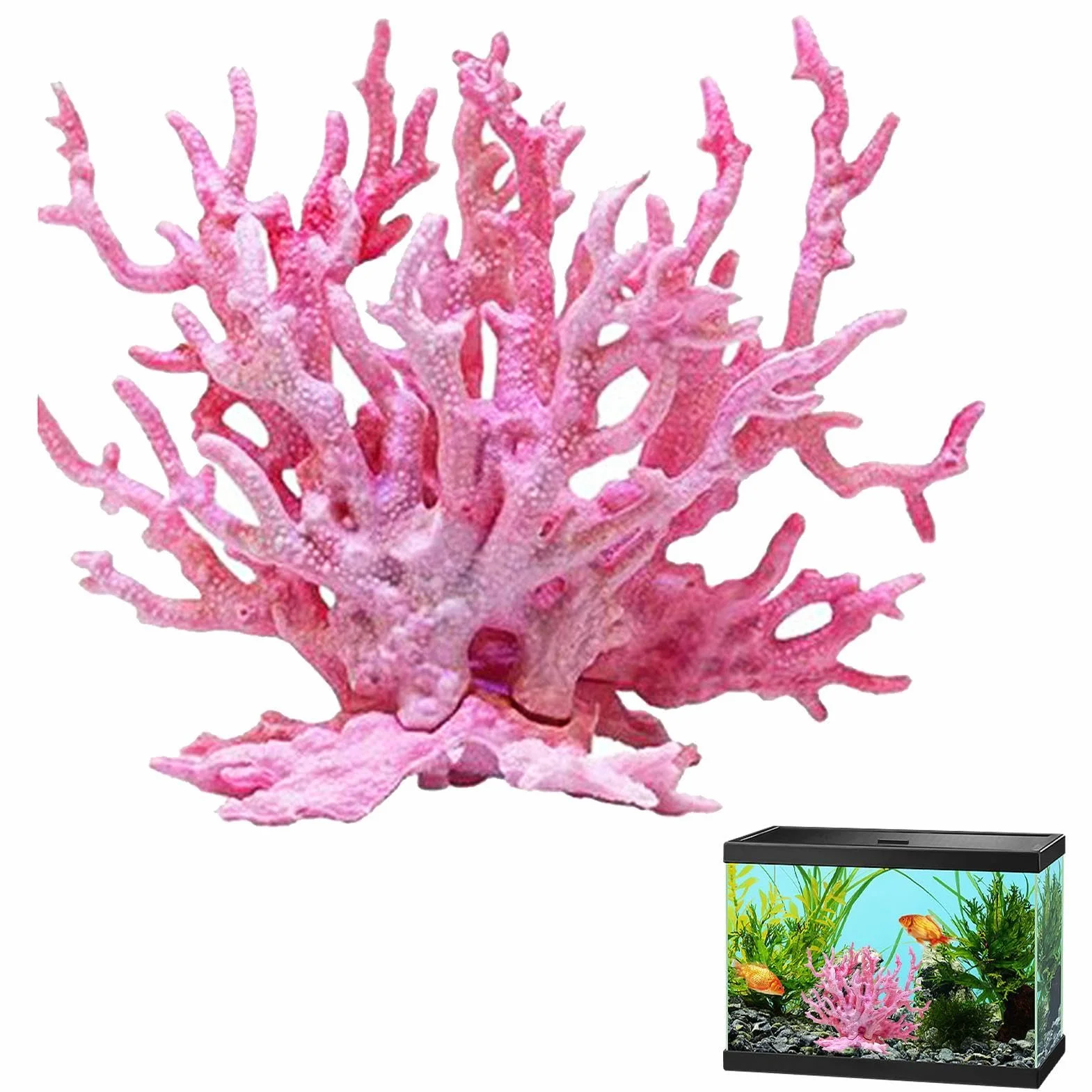 Ornamenti Corallo Artificiale Per Acquari, Barriere Coralline Artificiali Decorazione Paesaggio Multicolore