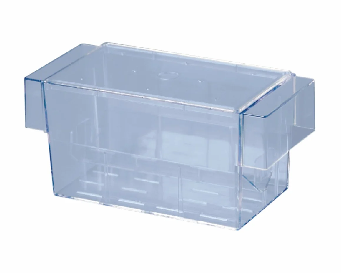 Haquoss Nursery Close Sala Parto con Coperchio per Vivipari, 17 x 8 x 7.8h cm, Trasparente