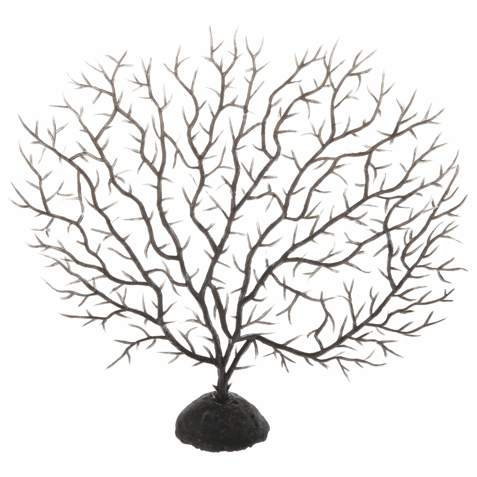 VOCOSTE Mini Faux Corallo Decor per Acquario Nero 15.5x15cm