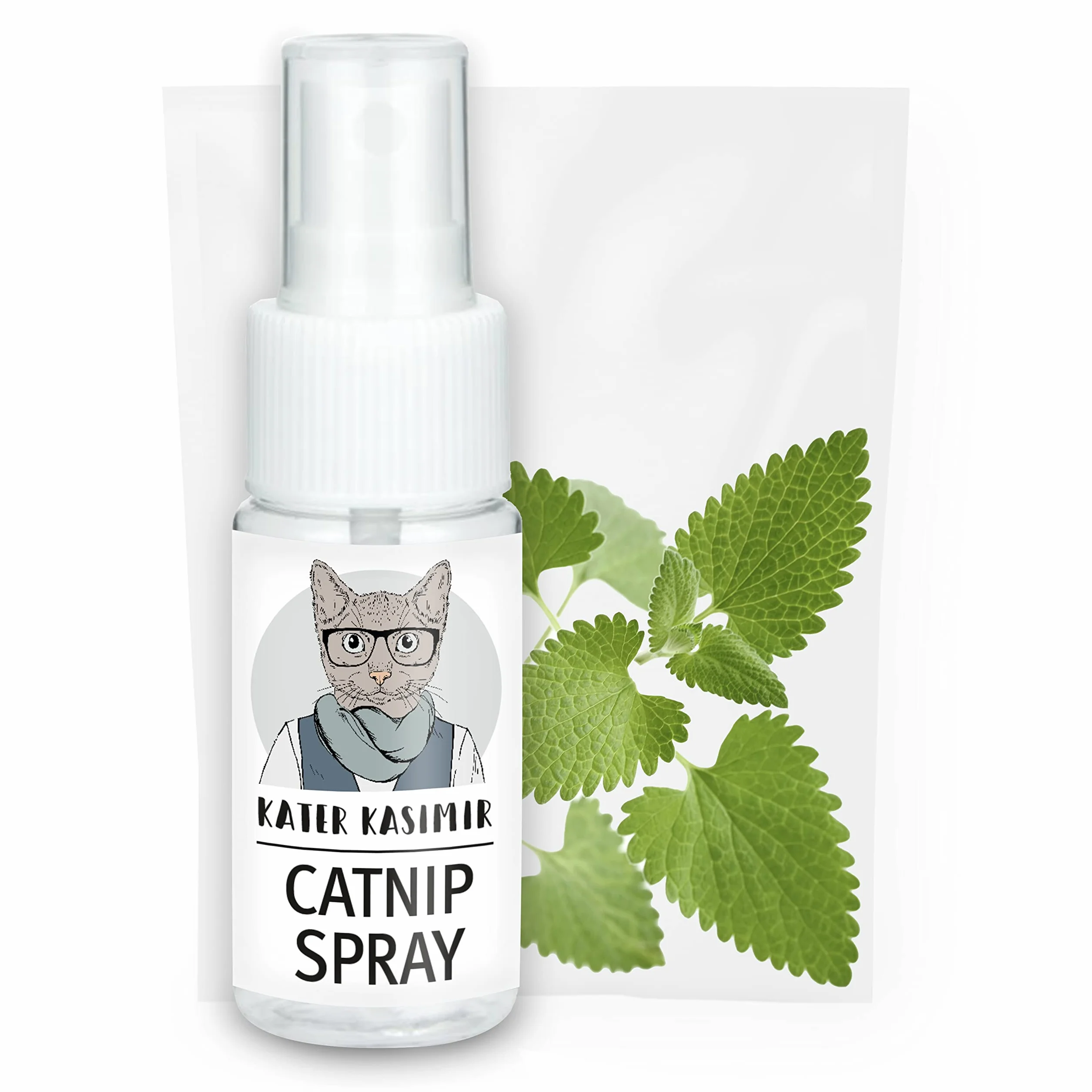 Kater Kasimir Spray all'erba gatta per tiragraffi, 100% naturale, senza additivi, spray all'erba gatta