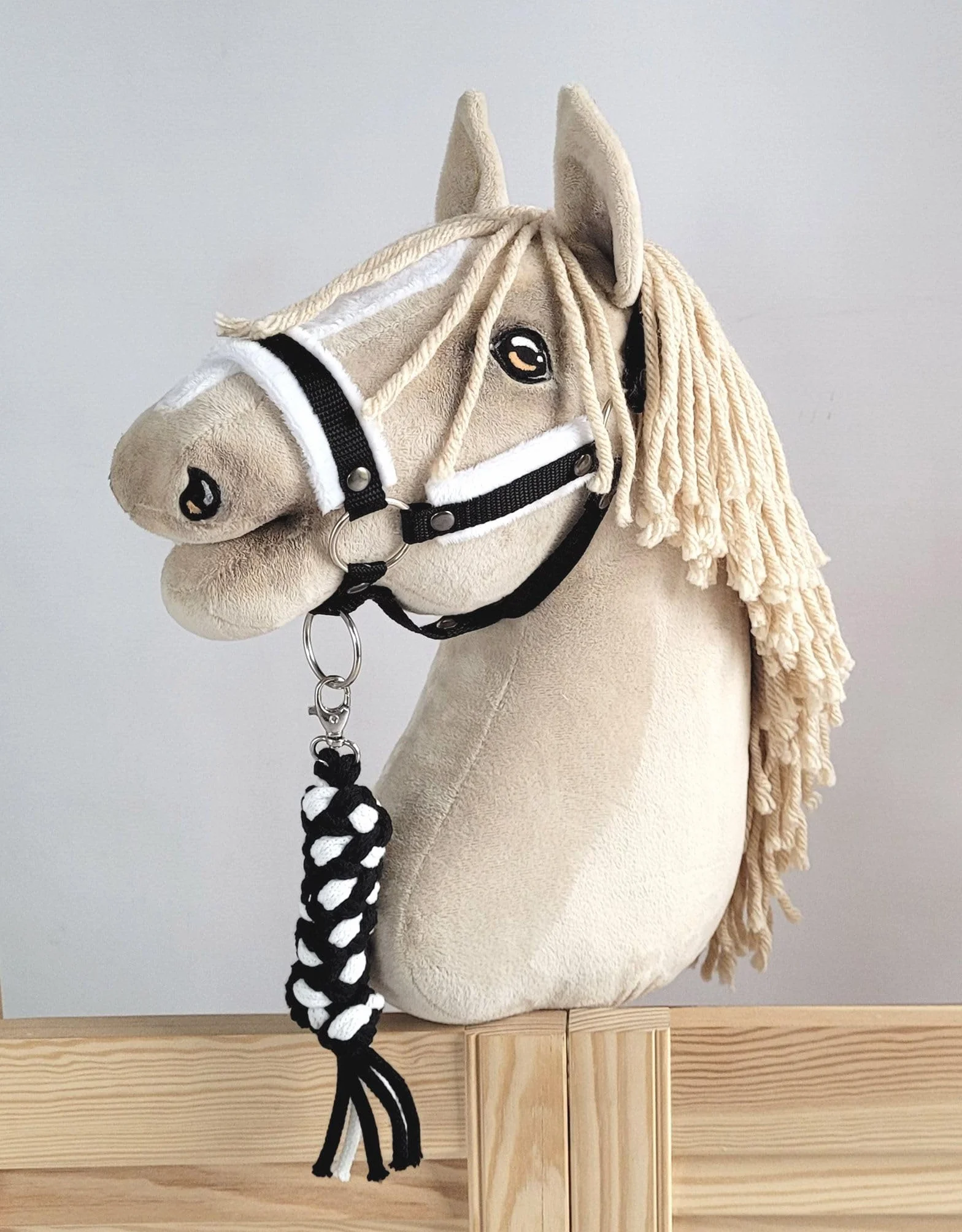 Hobby Horse Horse Cravatta - Bianco e Nero