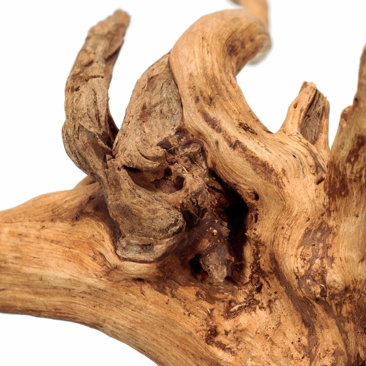 Esenlong Acquario Affondabile Driftwood Fish Tank Decorazioni Ornamento Naturale Acquario Decorazione Piante con Vista Rockery Driftwood Paesaggistica Legno Morto (Forma Casuale) 10-15 cm