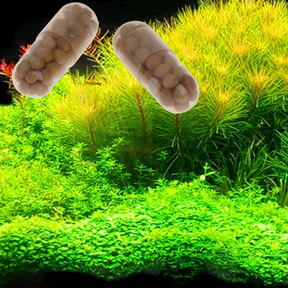 Acquario Piante vive Fertilizzante Radice Tabs Qtà 40 Capsule Migliori per Pesci per Acquario Piante Acquatiche Indoor Outdoor Green Plan Riscaldatore Acquario Termometro Luce Decorazioni Acquario