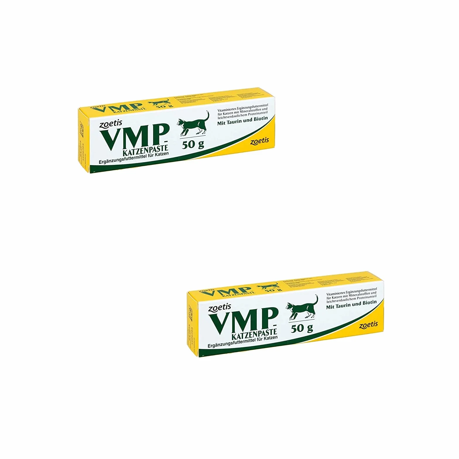 Zoetis VMP Pasta per gatti | Confezione doppia | 2 × 50 g | Mangime complementare per gatti | Con vitamine e minerali