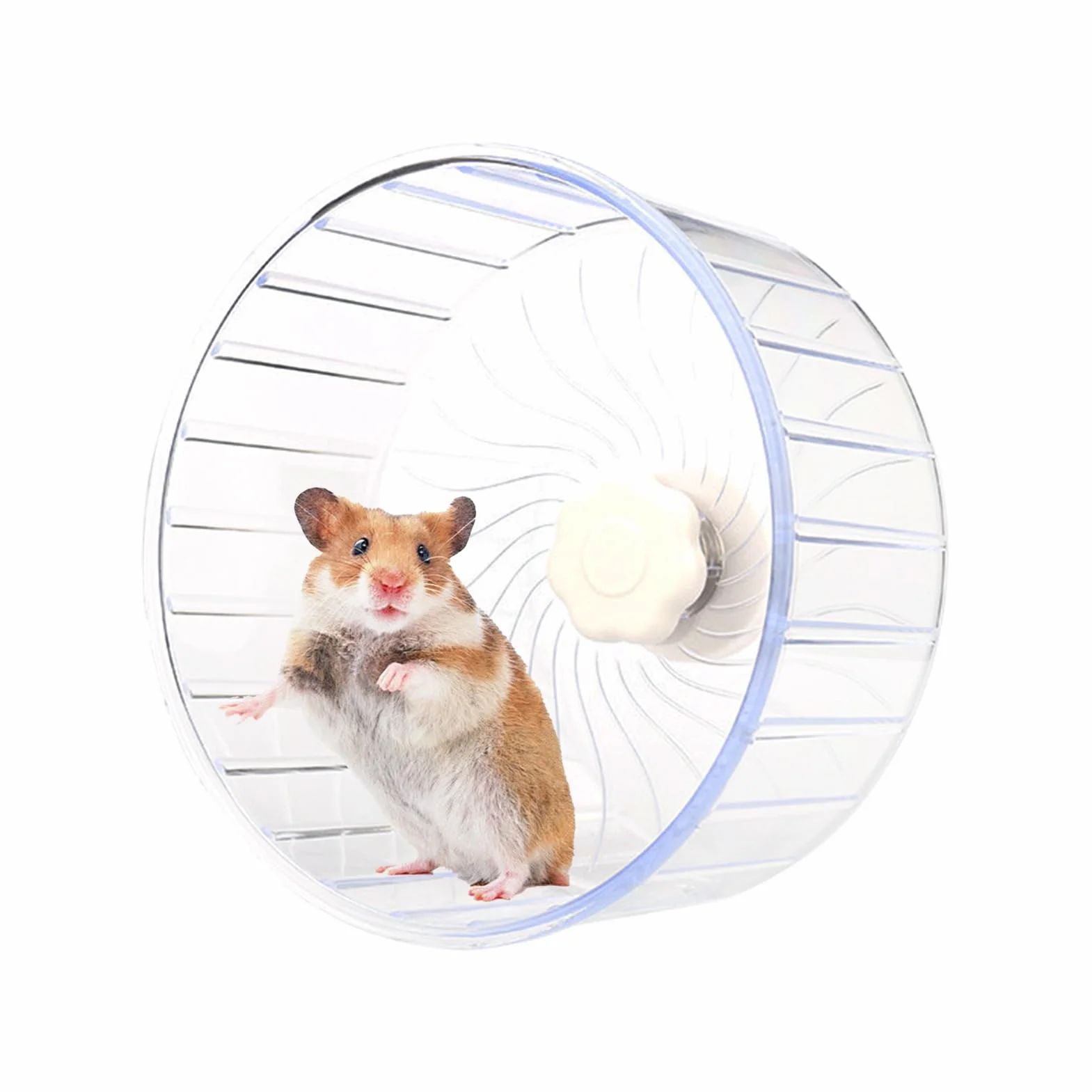 Ruota Per Criceti | Girevole Tranquillo A Doppio Cuscinetto,Ruota Da Corsa Per Gerbilli E Animali Piccoli | Per Topi Criceti Siriani Nano Per Gabbia