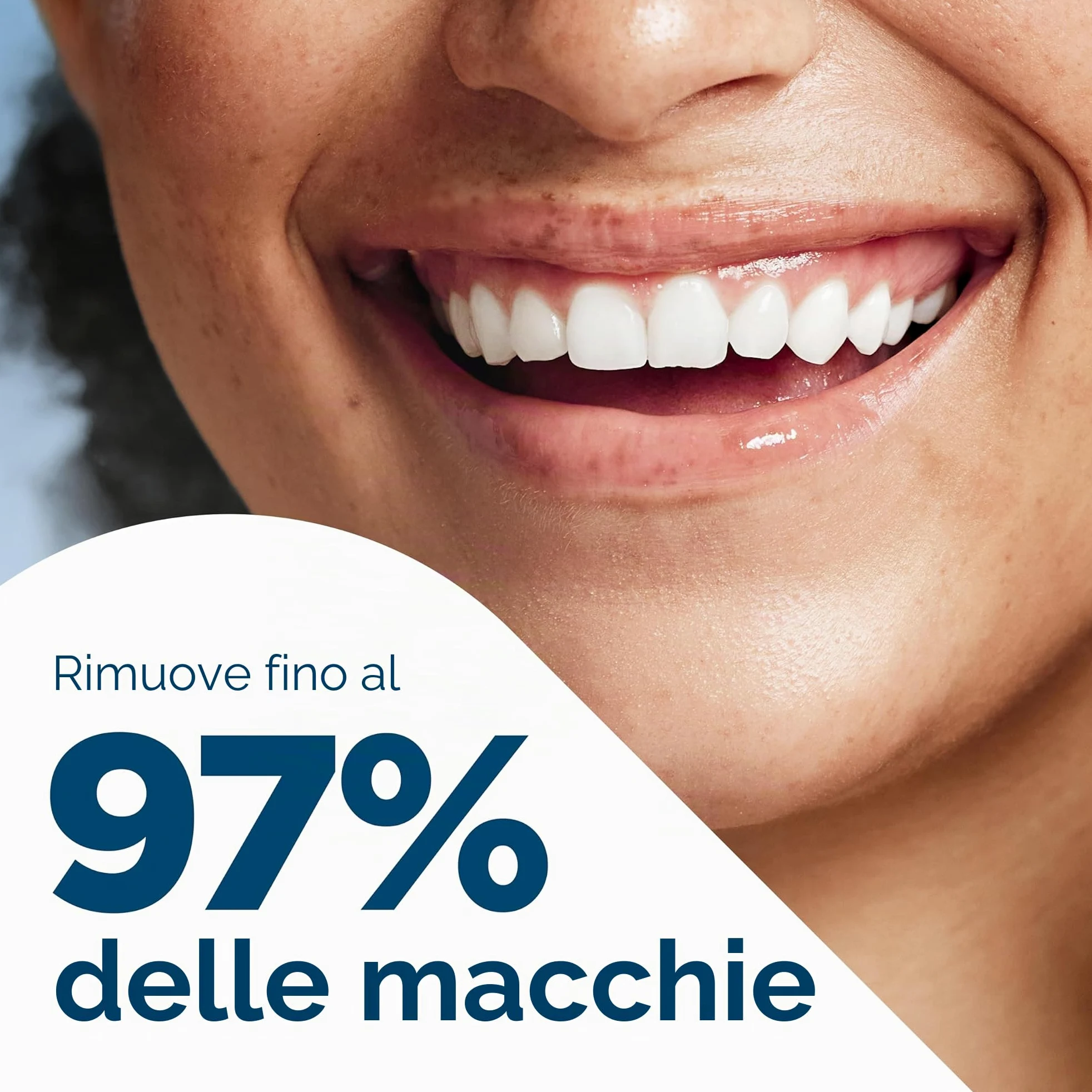 GUM Dentifricio bianco originale, ripristina il bianco originale dei denti, fluoruro e isomalto proteggono lo smalto (6 x 75 ml)