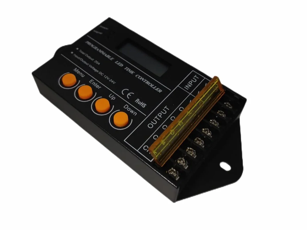 Centralina Led Timer Alba Tramonto Programmabile Time Led Controller Per Acquari Canarini Serre TC420