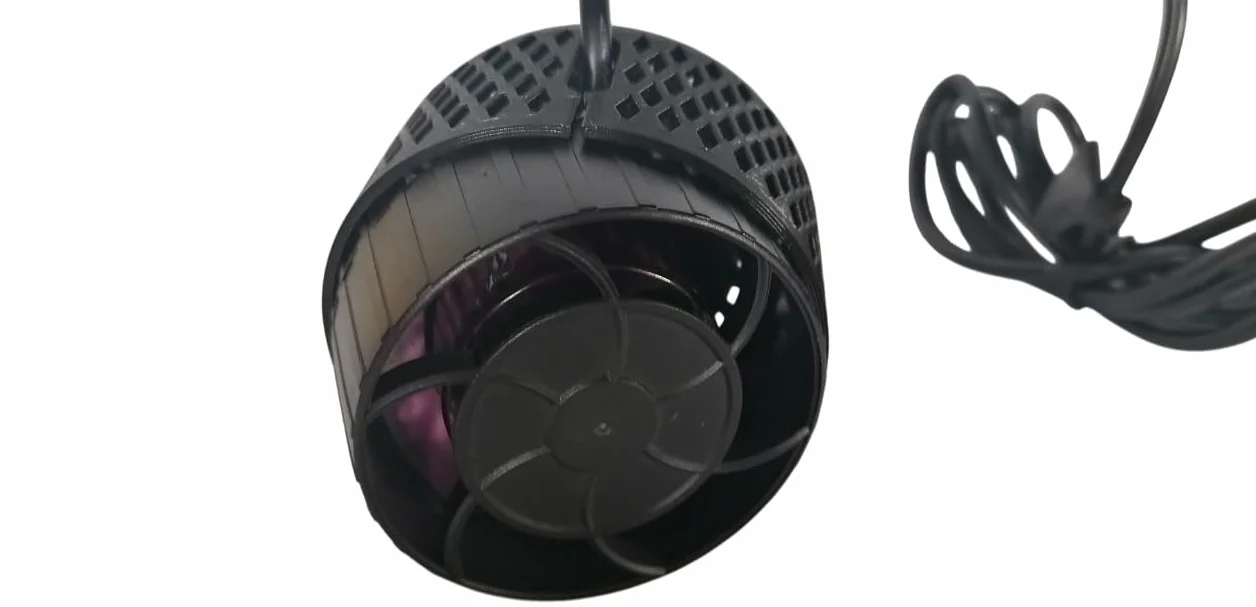 Jebao - Protezione per anemoni e pesce, confezione da 2, custodia stampata 3D sicura per pompe ELW ALW MLW SLW DLW (nero, * LW 20)