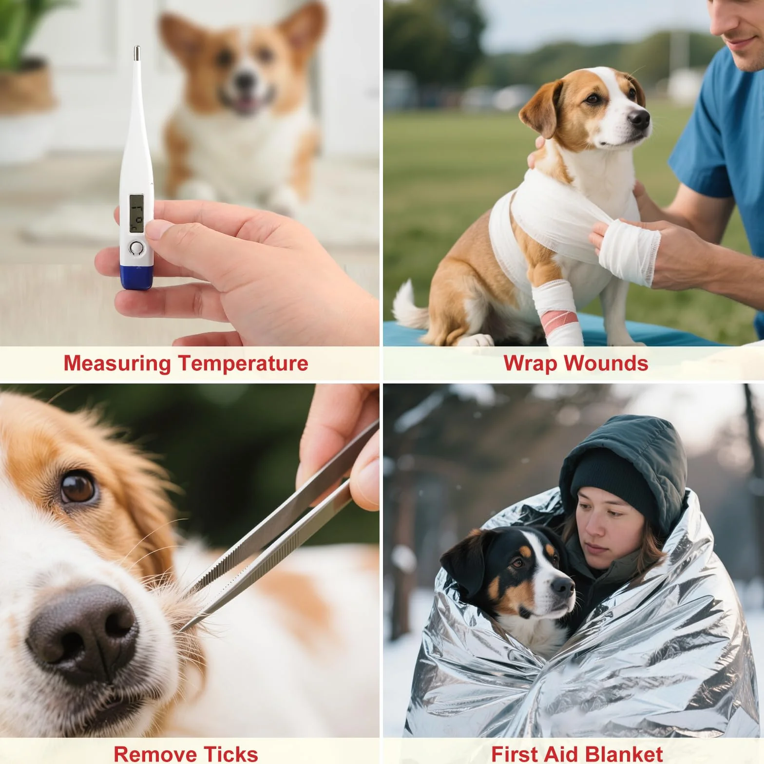 84 pezzi Kit Pronto Soccorso per Cani e Gatti,Kit Pronto Soccorso Cane per Animali Domestici,Compatto e Portatile,Ideale per la Cura Domestica e le Emergenze all'aperto