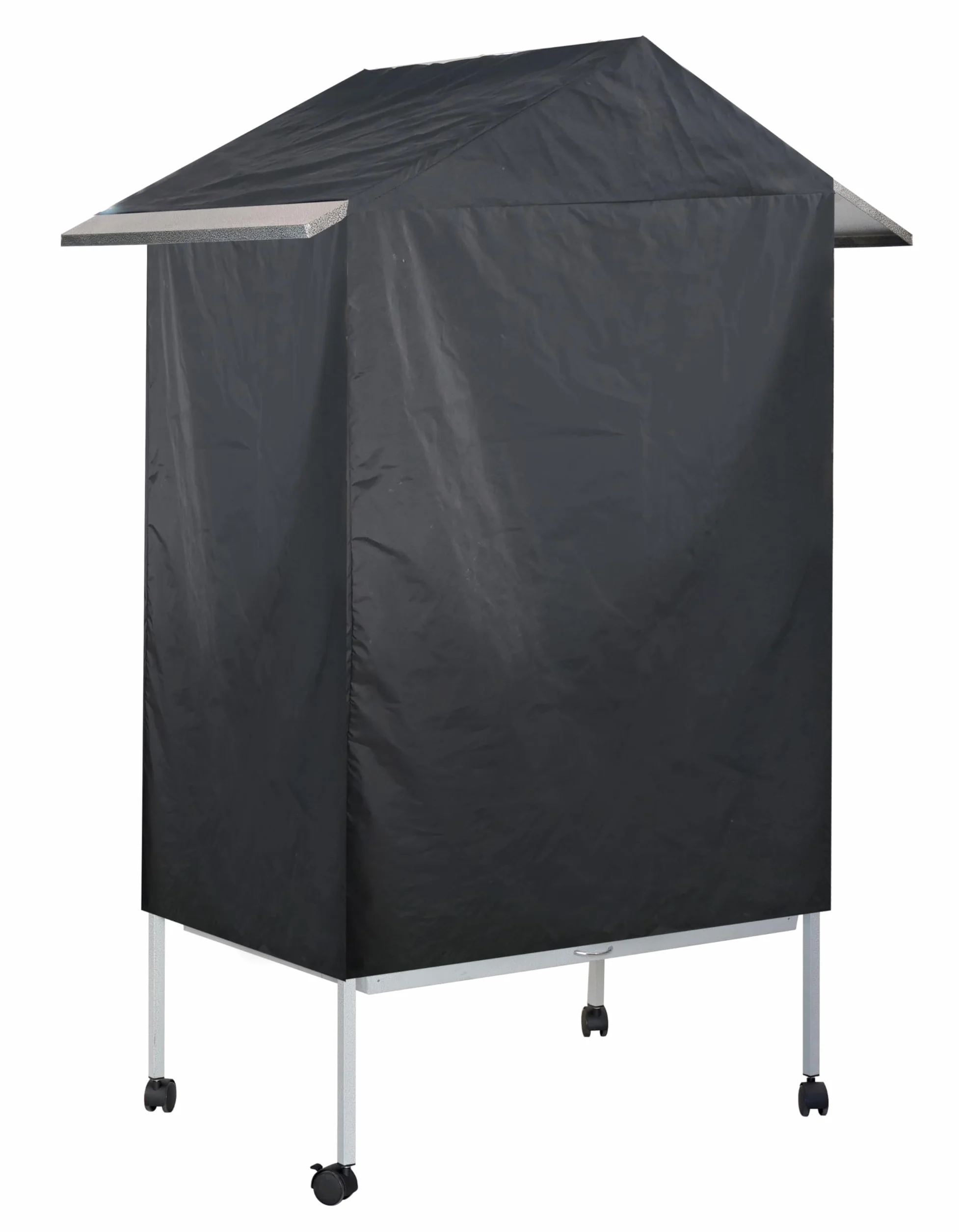 Pet's Solution - Telo Copertura Oscurante Nero per Gabbia Uccelli Petdumbo con misure interne da L90xP60xH140 cm