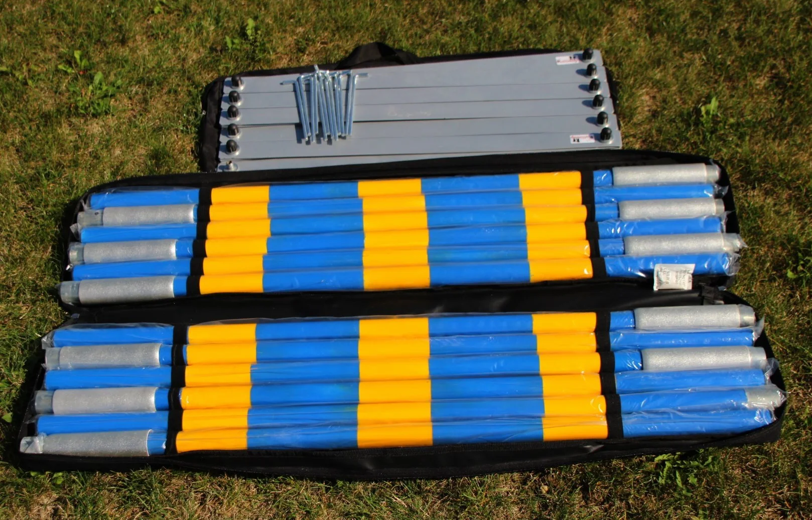 Agility Slalom originale Callieway ®, SLALOM A IMBUTO, slalom stretto, Agility Channel Weaves (conforme alla FCI)
