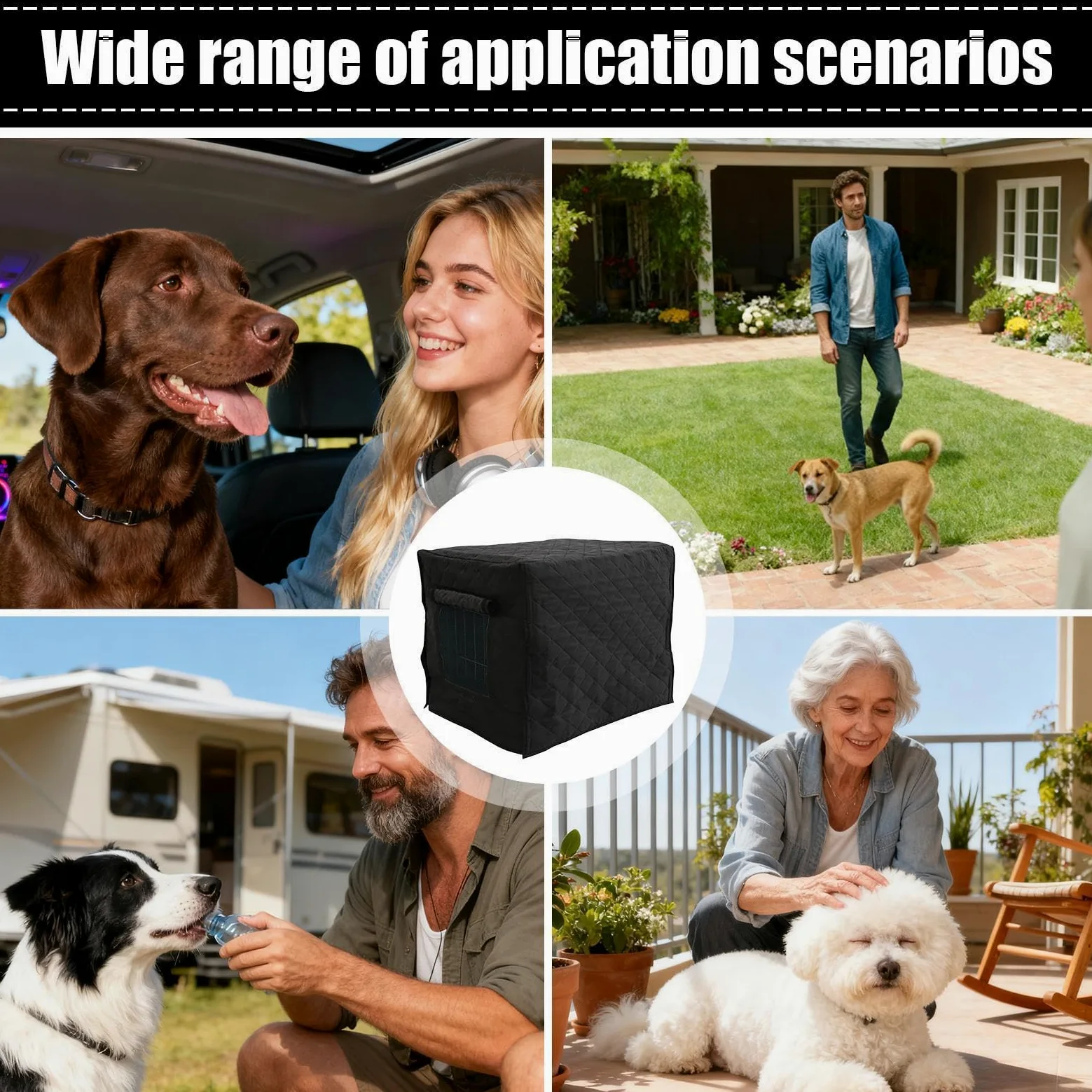 Copertura Per La Cuccia Dei Cani Ombreggiatura Traspirante Per Gabbia | Impermeabile Isolato Copertura Per Cuccia Per Inverno Interno Viaggio Recinto Da Esterno Casa