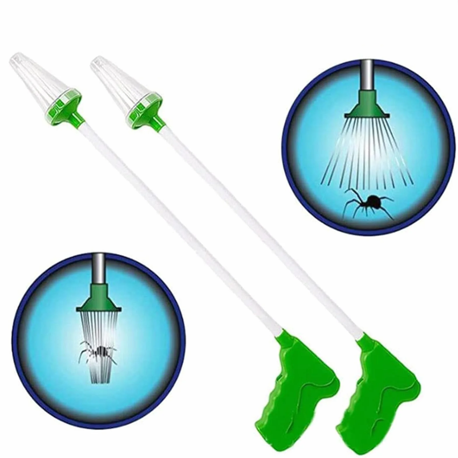 Genérico Catching Tool – Humane Grabber For Spiders| Spider Catcher Easy To Catch Fly Catcher Indoor Catching Soft Fibres Trapper Safely Humanely Grabs Home Wasps Spiders Bees and Other Place Use