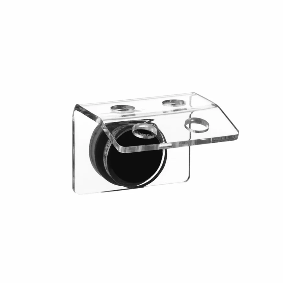 MiOYOOW Coral Frag Rack Bracket, tappo a 4/8 fori, telaio in acrilico con ventosa magnetica per acquari