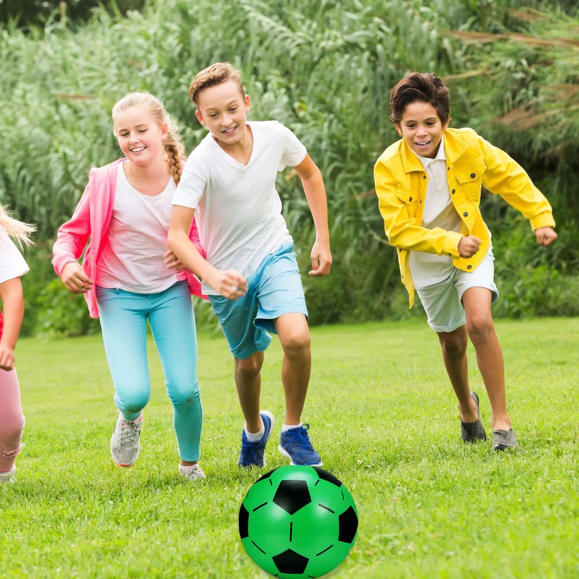 Palloncini da calcio in plastica 20 cm 12 pezzi