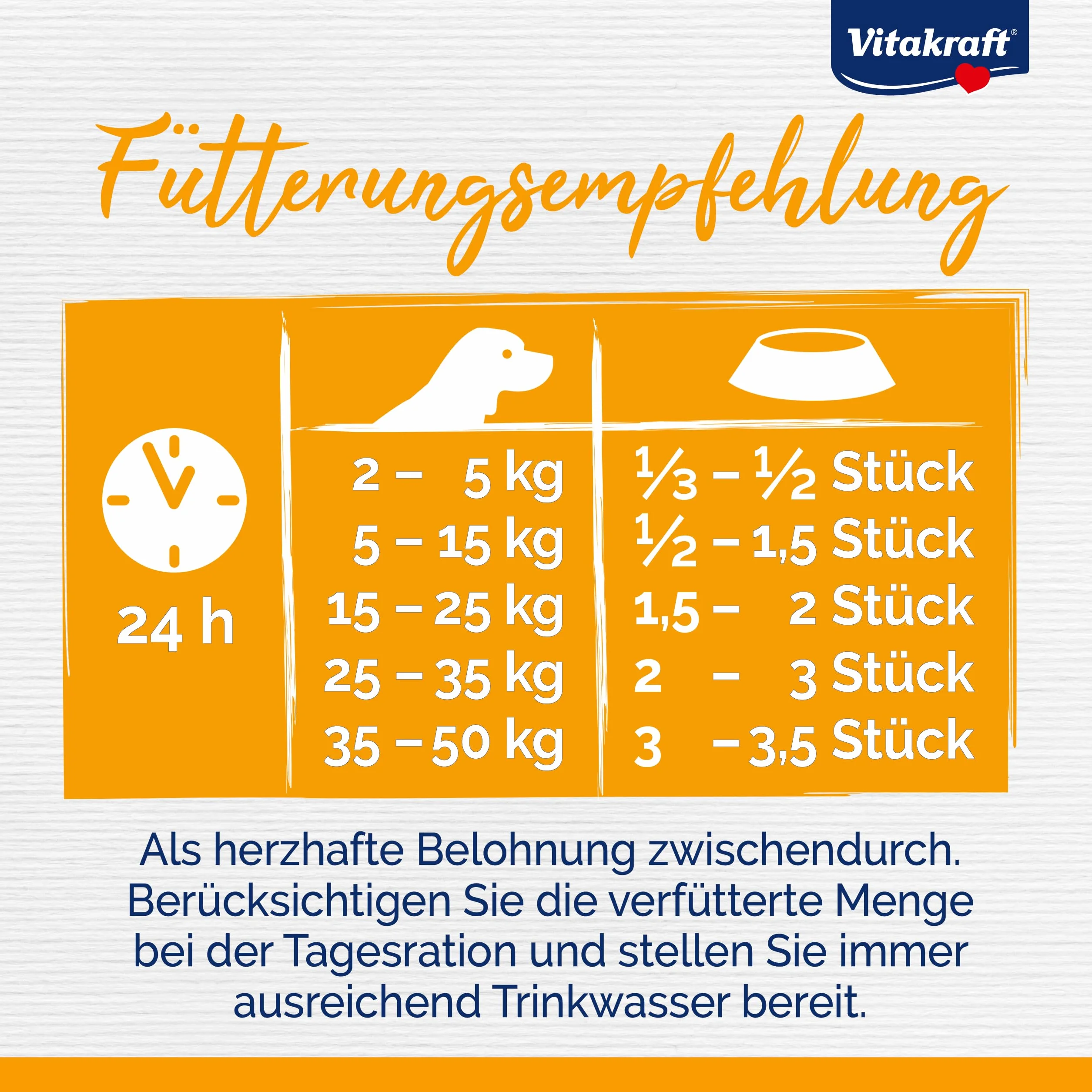 Vitakraft Pure Chicken Bonas, snack cane, bastoncini da masticare con pollo e formaggio, snack per l’addestramento del cane, senza zuccheri aggiunti (7x 80g)