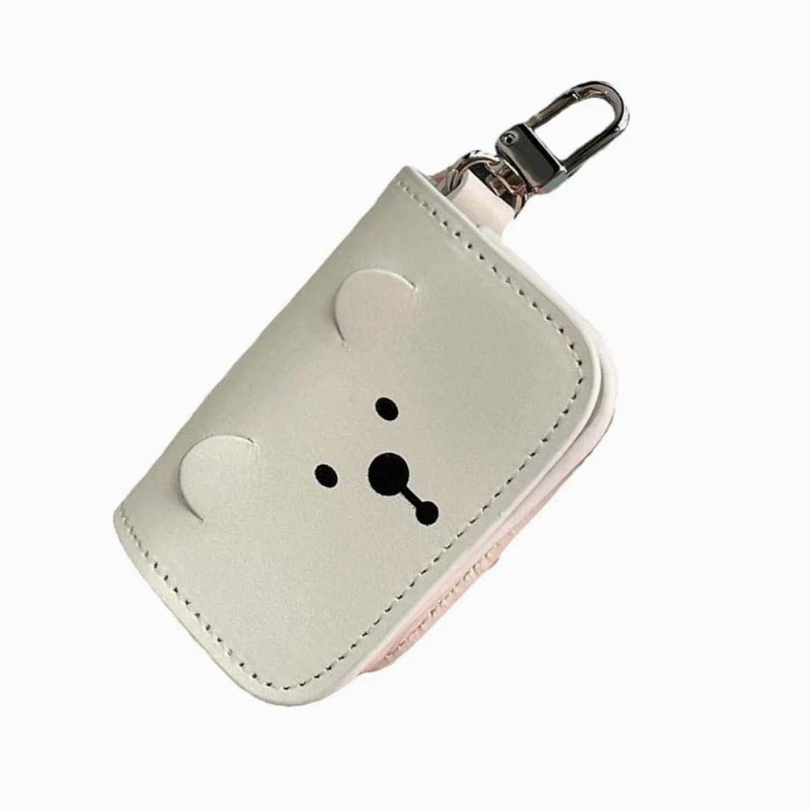 Didiseaon Sacchetto per Escrementi di Cane Robusto Sacchetto per Escrementi di Cane Borsa Portaoggetti Portatile Stile Coreano Orso Uso Duraturo