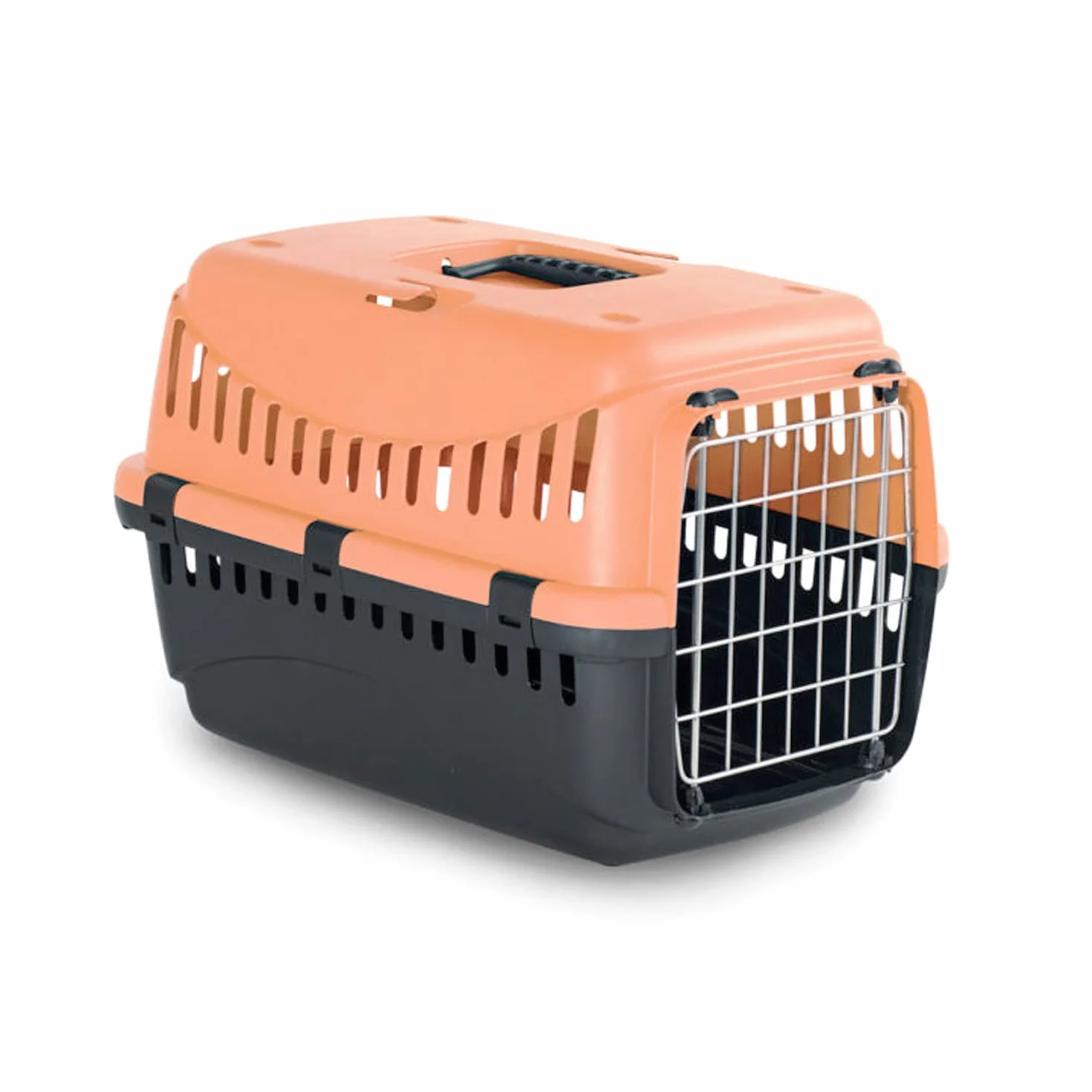 MPBERGAMO TRASPORTINO Gipsy 60 - Accessorio da Viaggio,Trasportino Cane - Porta in Metallo - per Cani e Gatti (58x38x38)