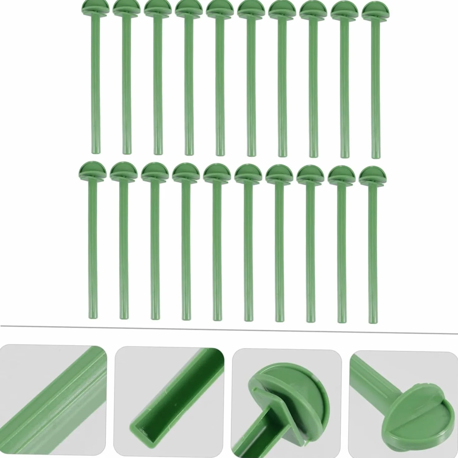 20 Pezzi Palo in Piedi Per Uccelli Trespolo Per Uccelli in Plastica Posatoio Per Il Riposo Del Pappagallo Posatoi Per Gabbie Per Uccelli Uccello Abito Stand Gabbia Per Uccelli (plastica)