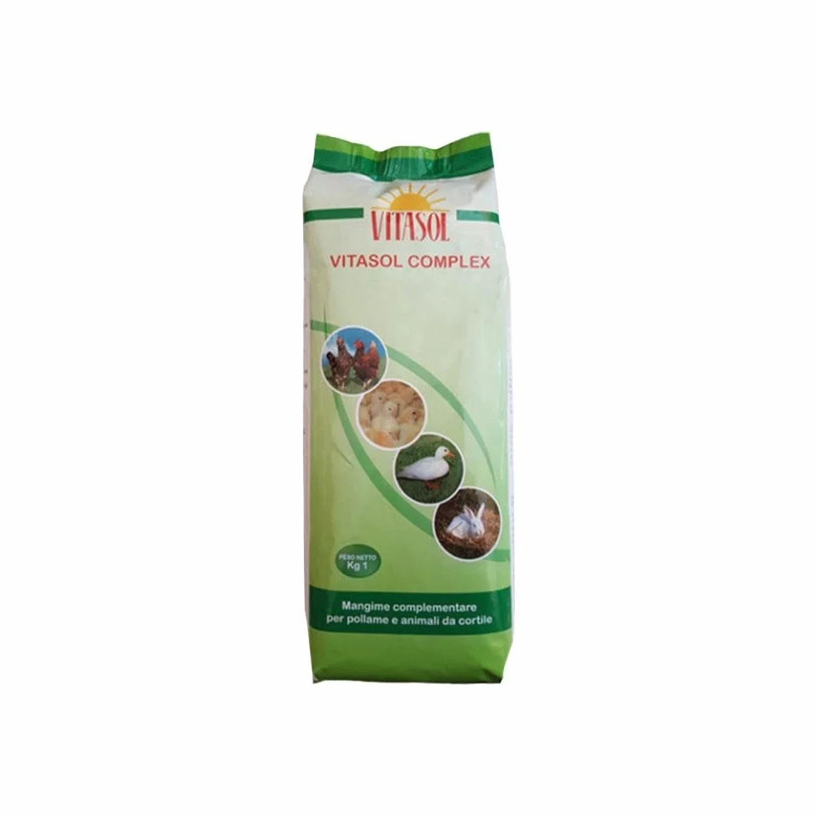 Complex avicunicolo mangime complementare polli oche Galline Conigli 1kg