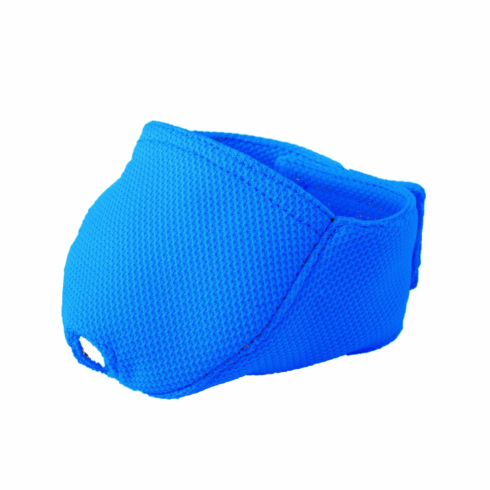 OHCOZZY Museruola Gatto con Rete Traspirante, Maschera per La Bocca del Gatto per Prevenire I Morsi e La Masticazione(L, Blu)