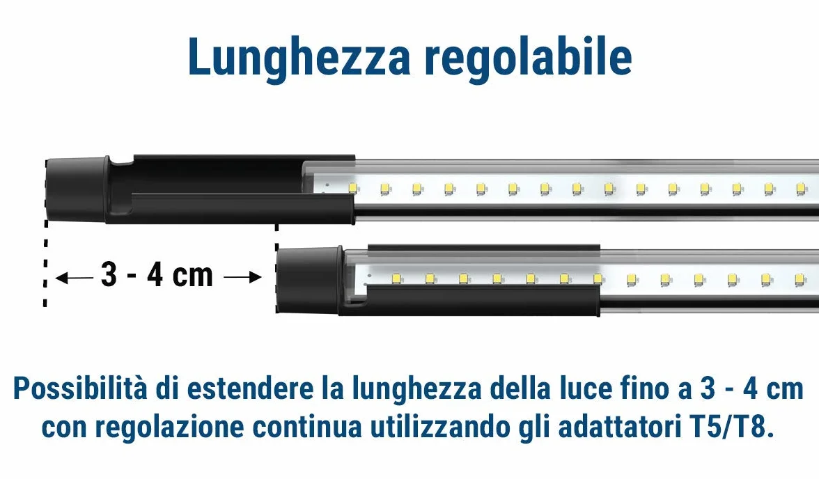 Tetra LightWave Single Light 430 - Illuminazione a led per l'estensione del set Tetra LightWave Complete