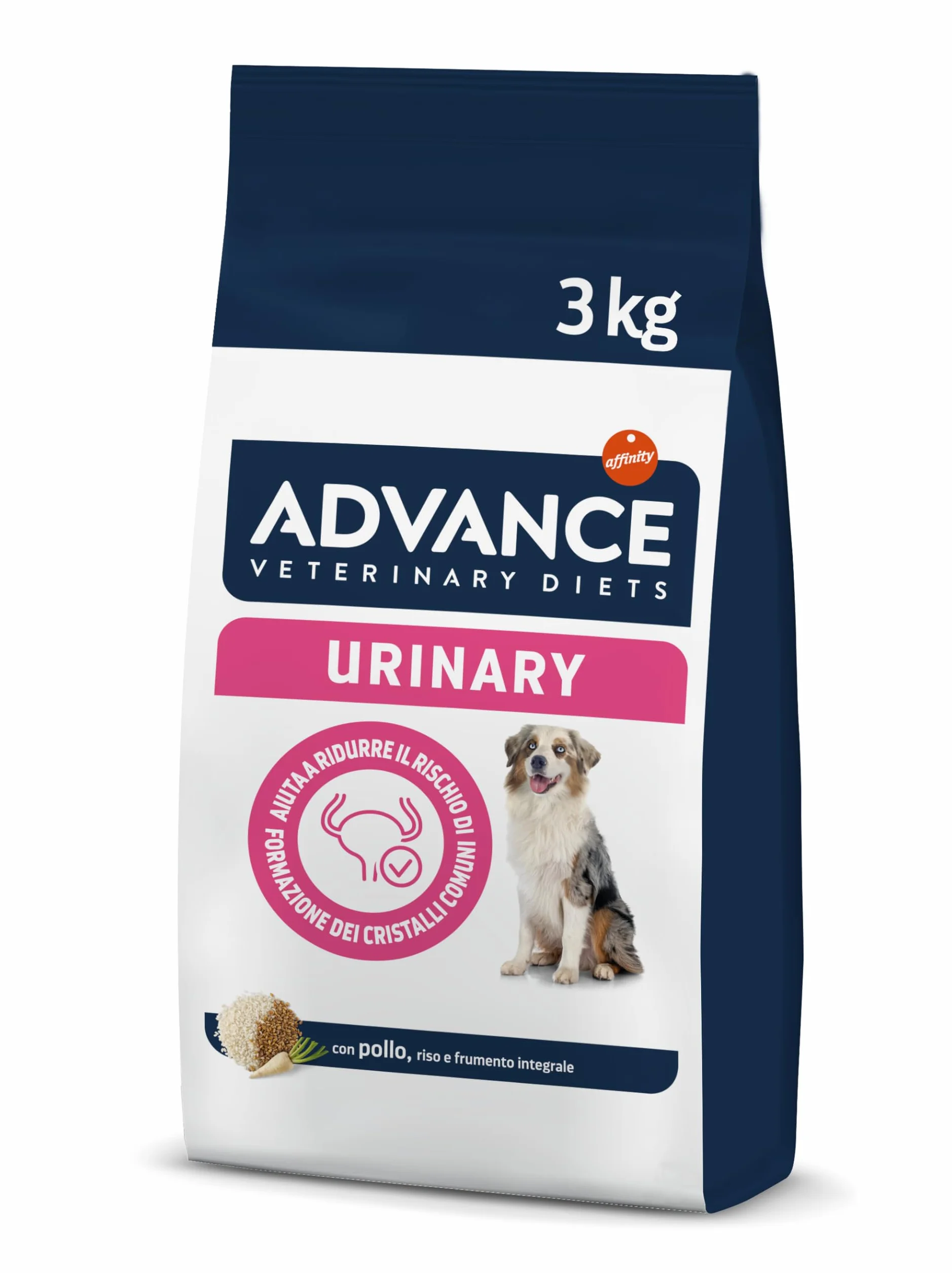 Advance Veterinary Diets Urinary Cibo per Cani con Problemi del Tratto Urinario 3kg