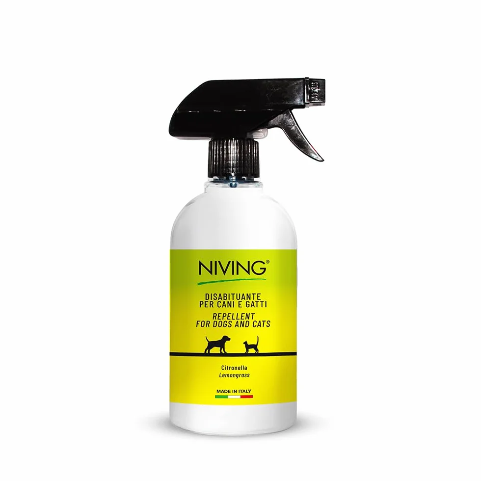 Niving Disabituante per cani e gatti 500 ml spray citronella