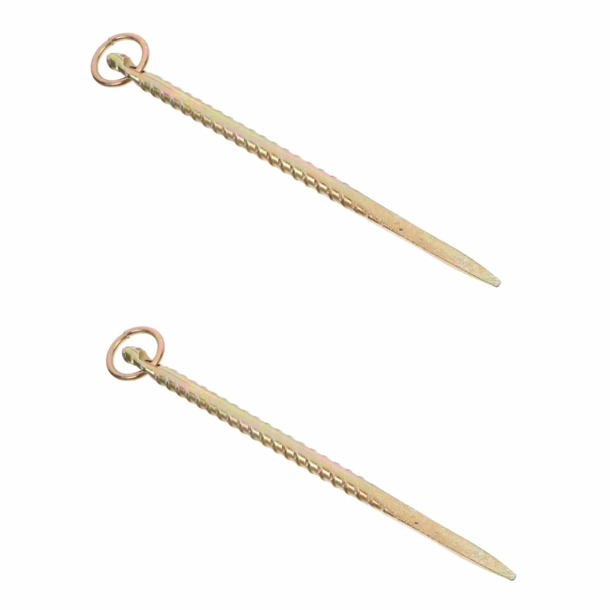 SOLUSTRE 2 Pz Picchetti Da Per Legare Il Cavo Per Cani Di Grossa Taglia Posta in Gioco Ancore Per Cani Palo Del Cane Bloccante Cravatta Retrattile Per Cani Ferro Da Stiro Golden