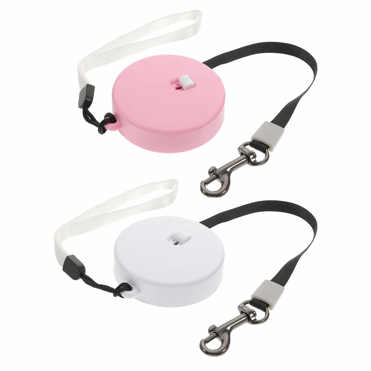 GALPADA Guinzaglio Automatico Retrattile 2 per con Corda in Nylon e Cinturino da Polso Leggero per e Viaggi